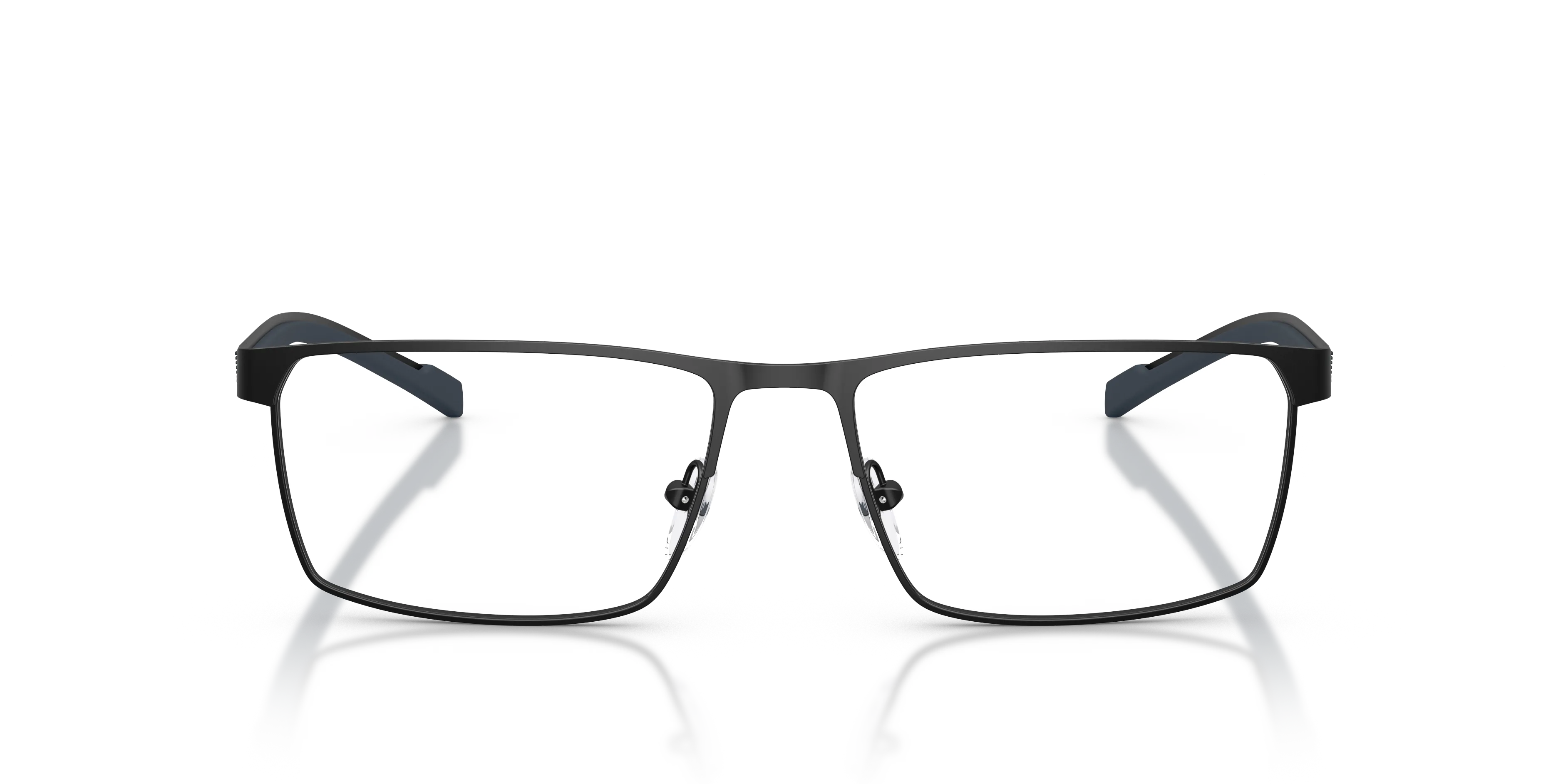 Emporio Armani EA1190 3001 Montature da vista Metallo Nero Trasparente Squadrata Normale - immagine 3