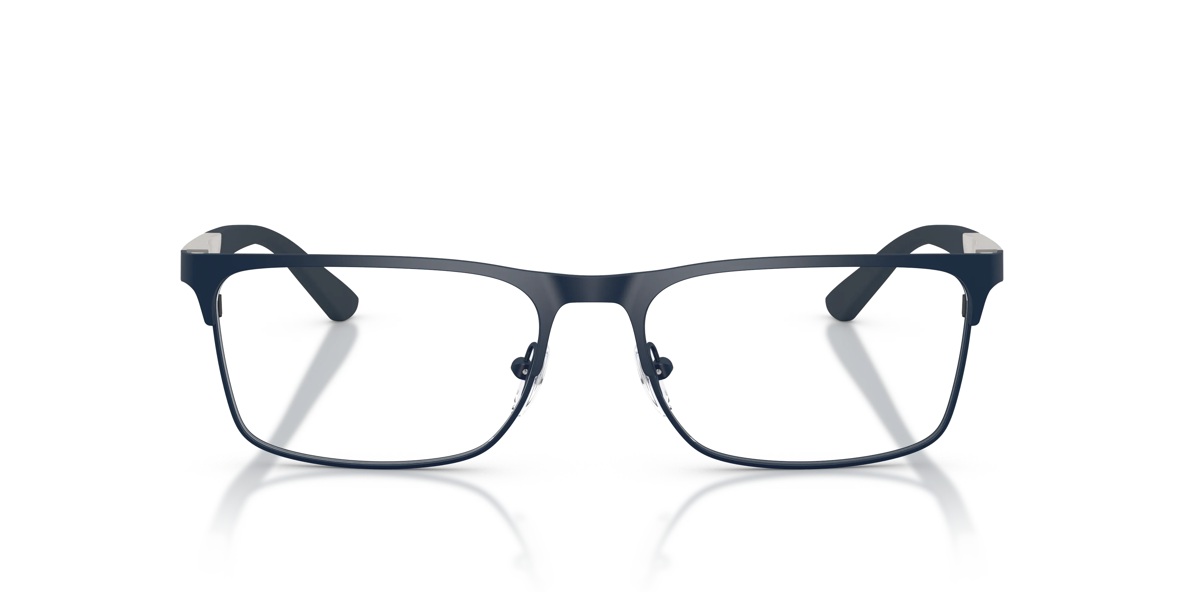 Emporio Armani EA1183 3018 Montature da vista Metallo Blu Trasparente Squadrata Normale - immagine 3