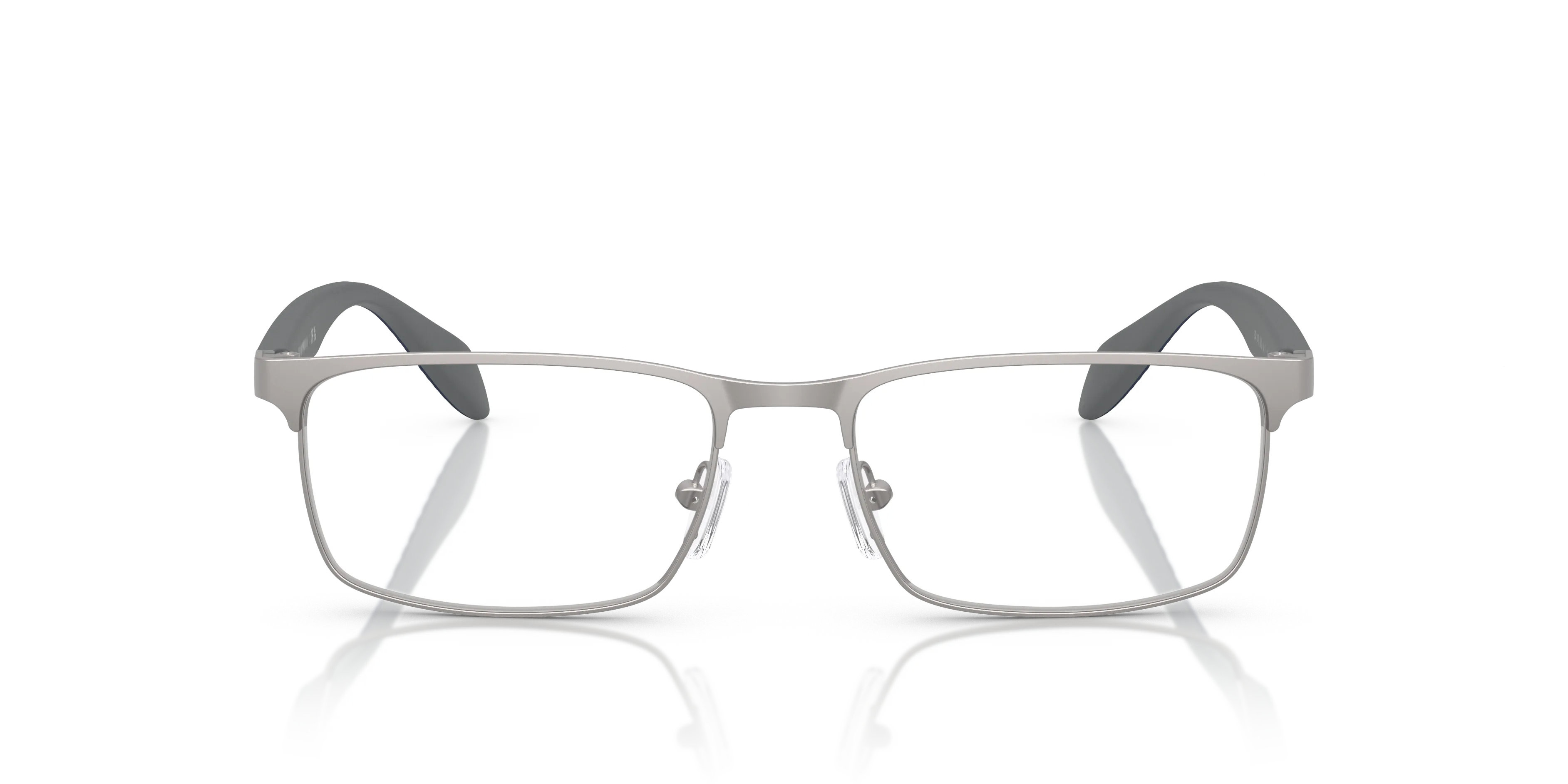 Emporio Armani EA1149 3003 Montature da vista Metallo Grigio Trasparente Squadrata Normale - immagine 3