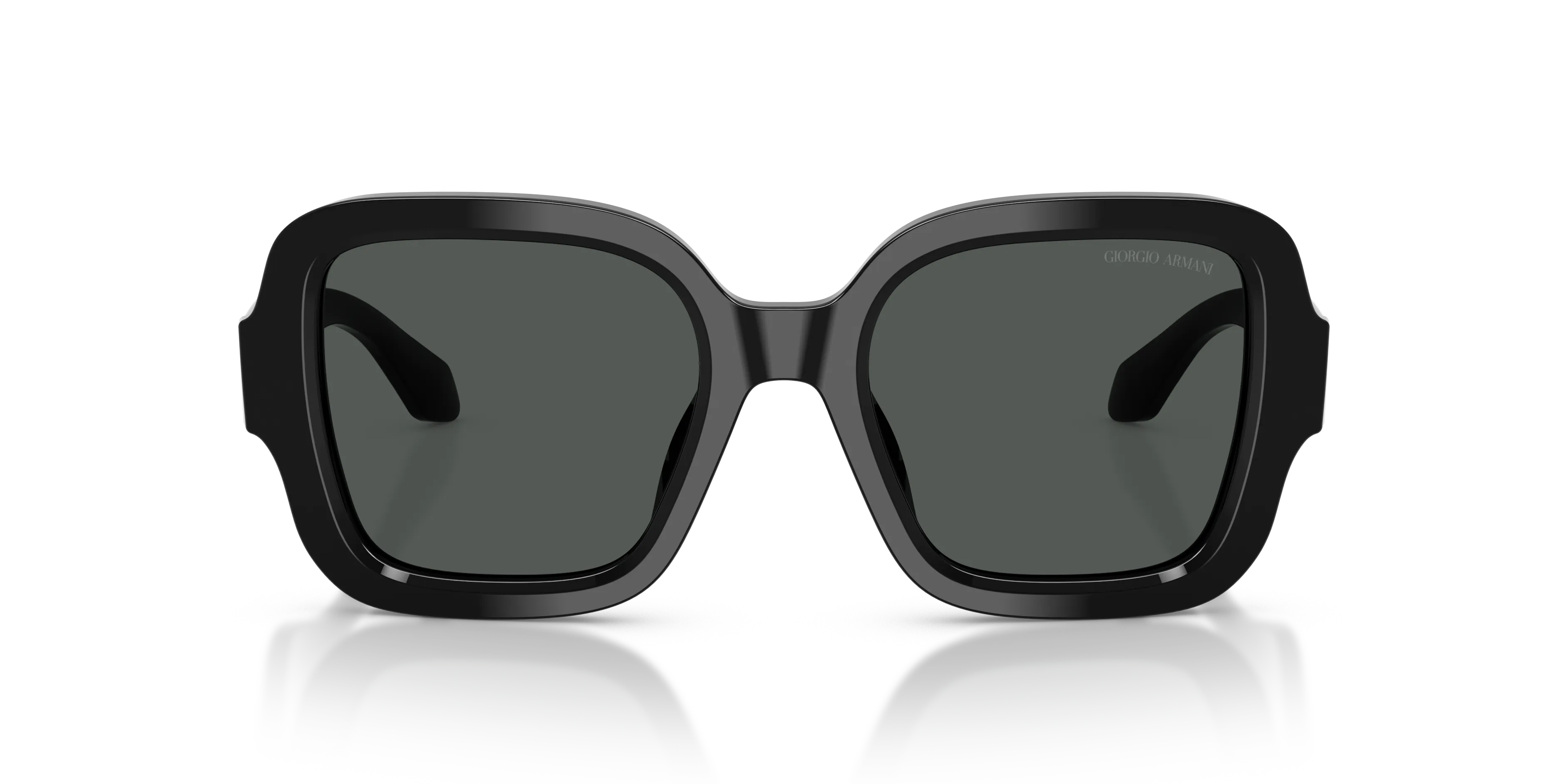 Giorgio Armani AR8268U 587587 Occhiali da sole Acetato Nero Grigio Squadrata Normale - immagine 3