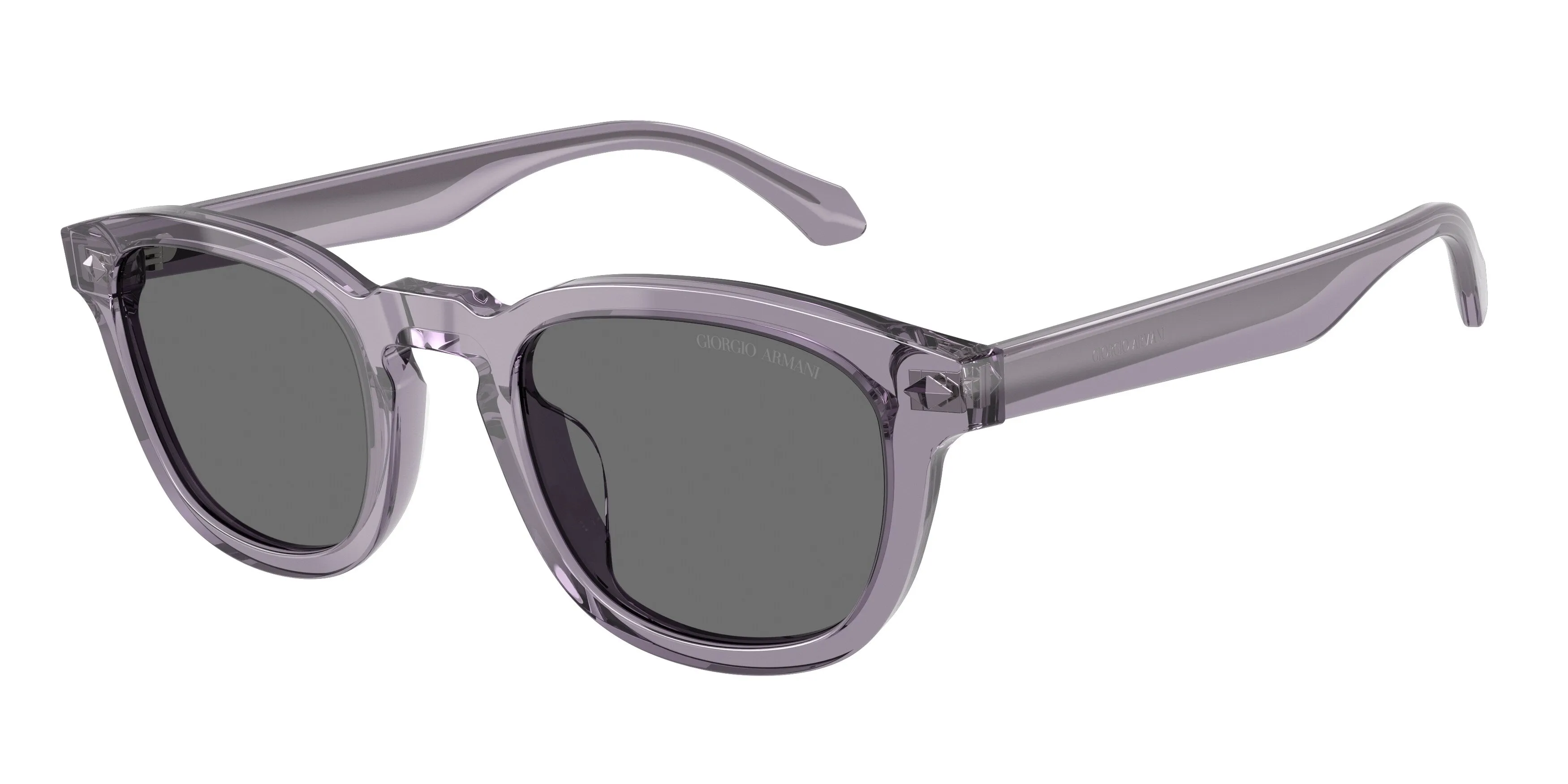 Giorgio Armani AR8266U 647287 Occhiali da sole Acetato Blu Grigio Pantos Normale - immagine 1