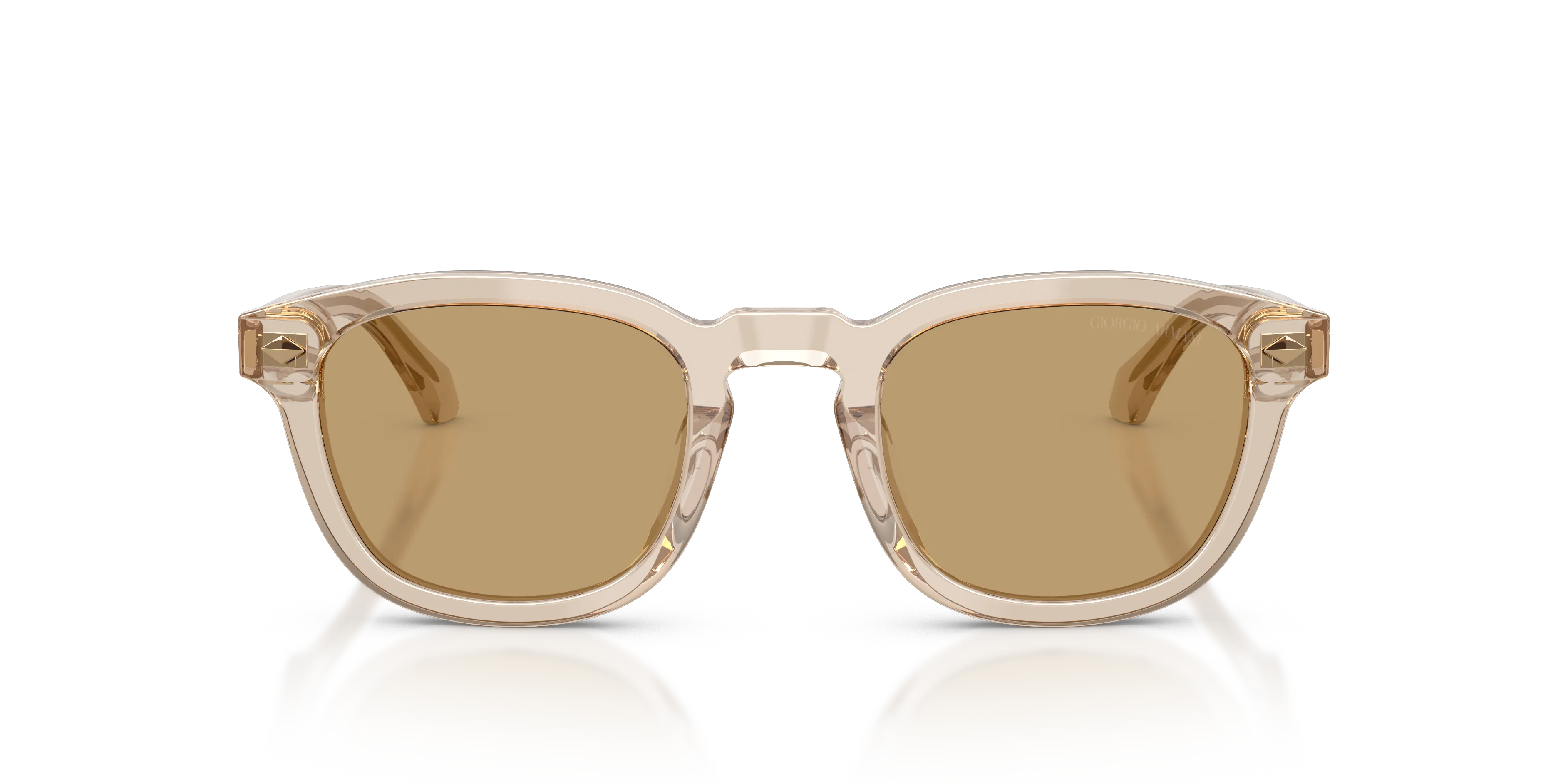 Giorgio Armani AR8266U 647173 Occhiali da sole Acetato Marrone Marrone Pantos Normale - immagine 3