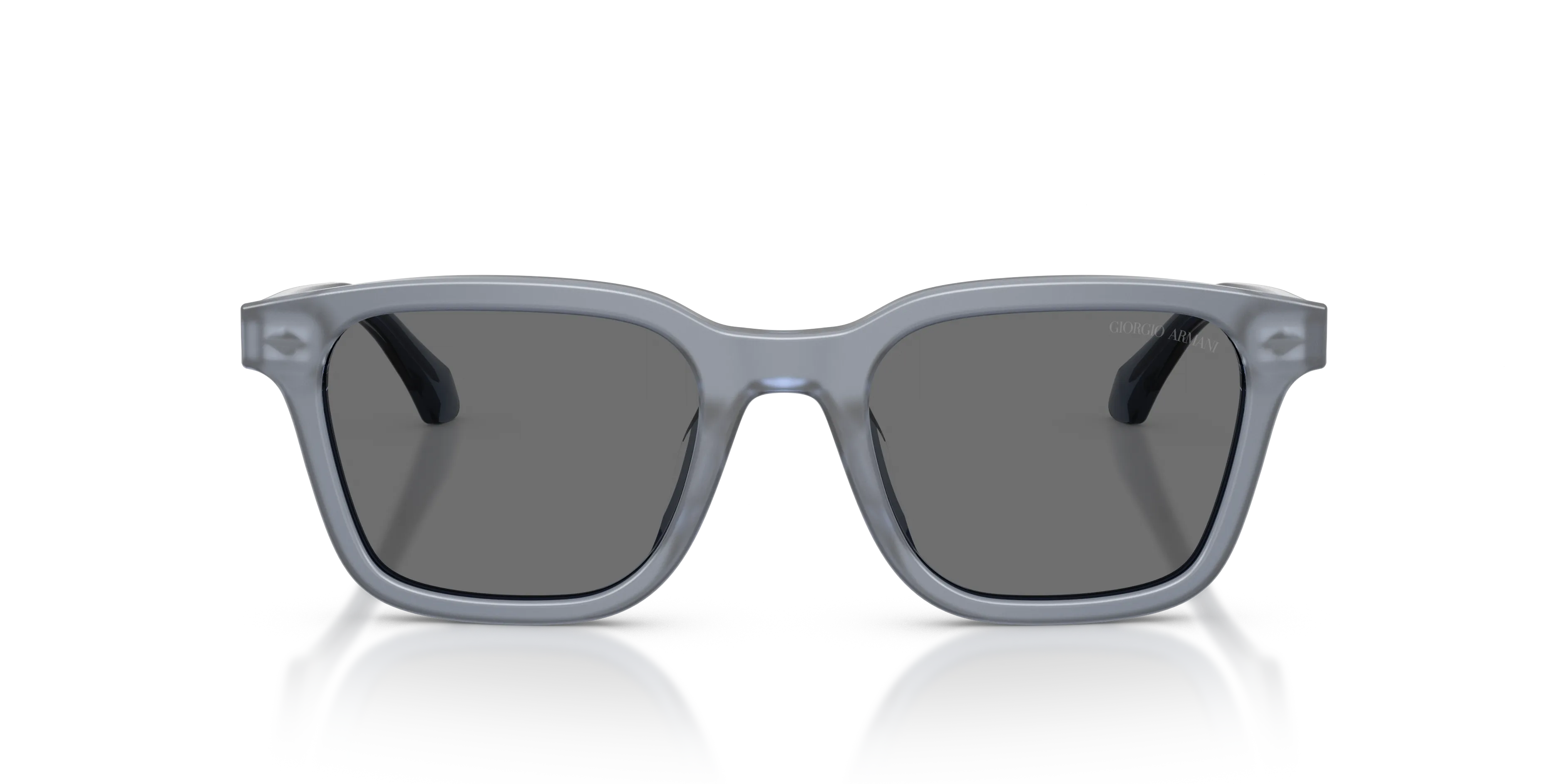 Giorgio Armani AR8265U 647687 Occhiali da sole Acetato Blu Grigio Squadrata Normale - immagine 3