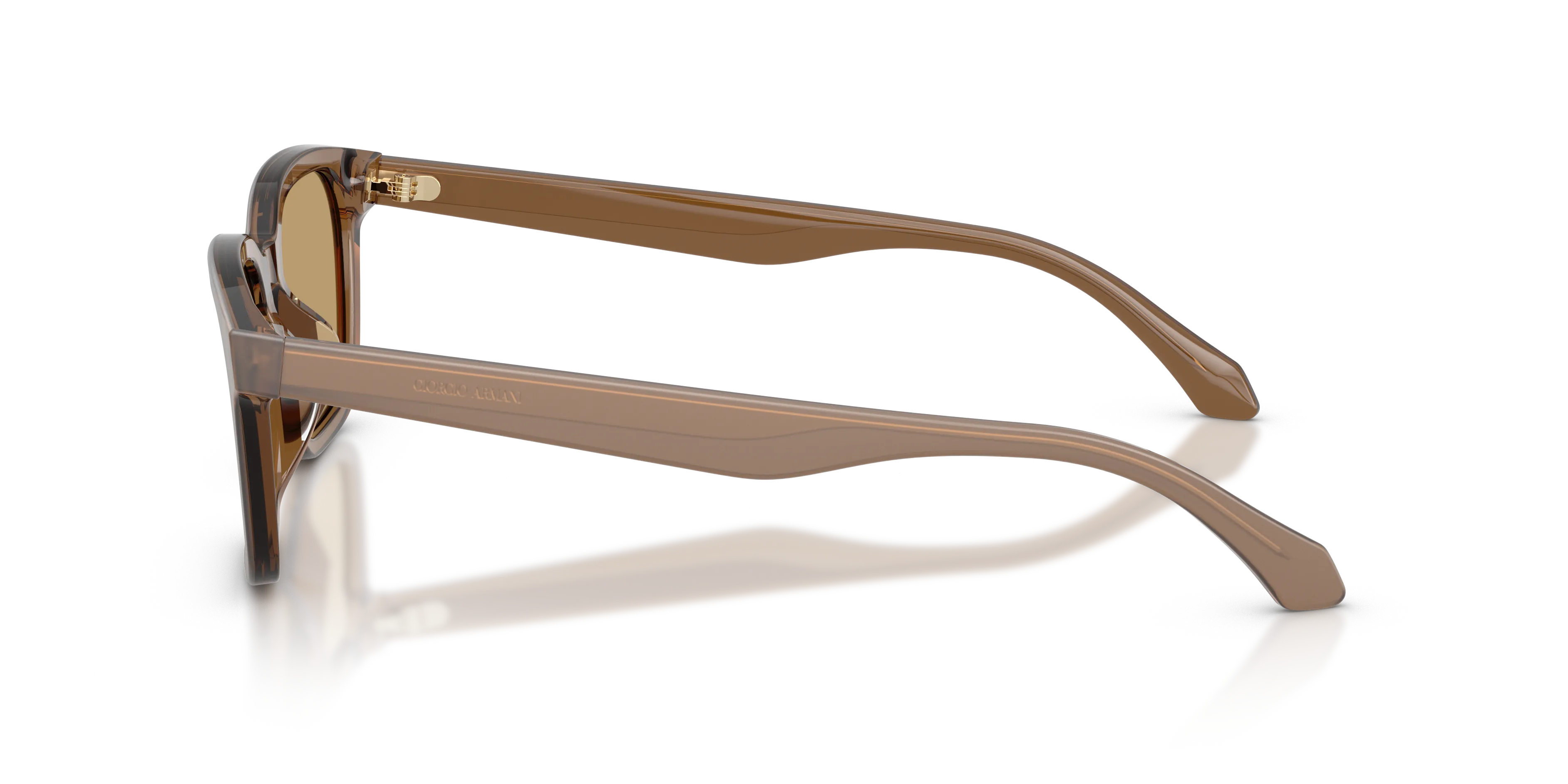 Giorgio Armani AR8265U 647573 Occhiali da sole Acetato Marrone Marrone Squadrata Normale - immagine 4
