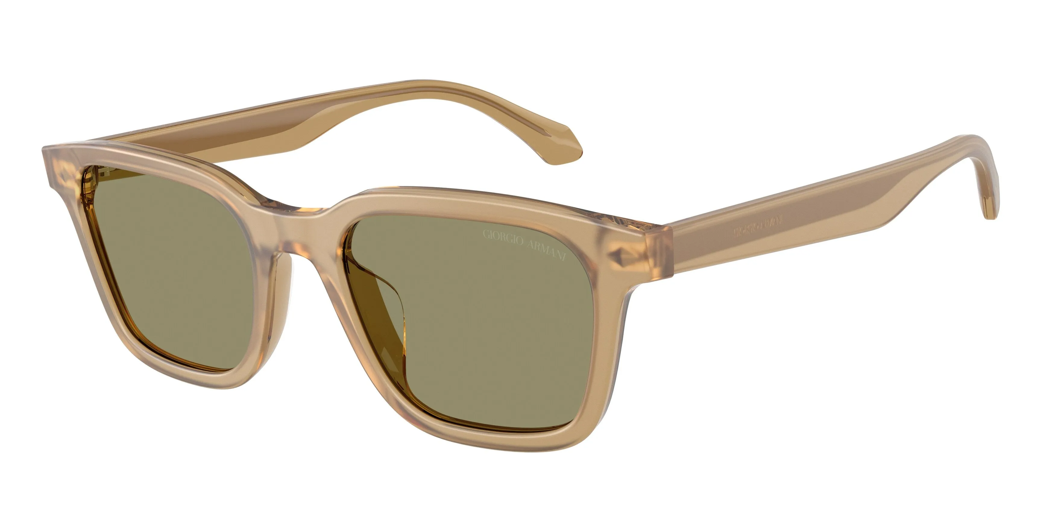Giorgio Armani AR8265U 64732A Occhiali da sole Acetato Verde Verde Squadrata Normale - immagine 1