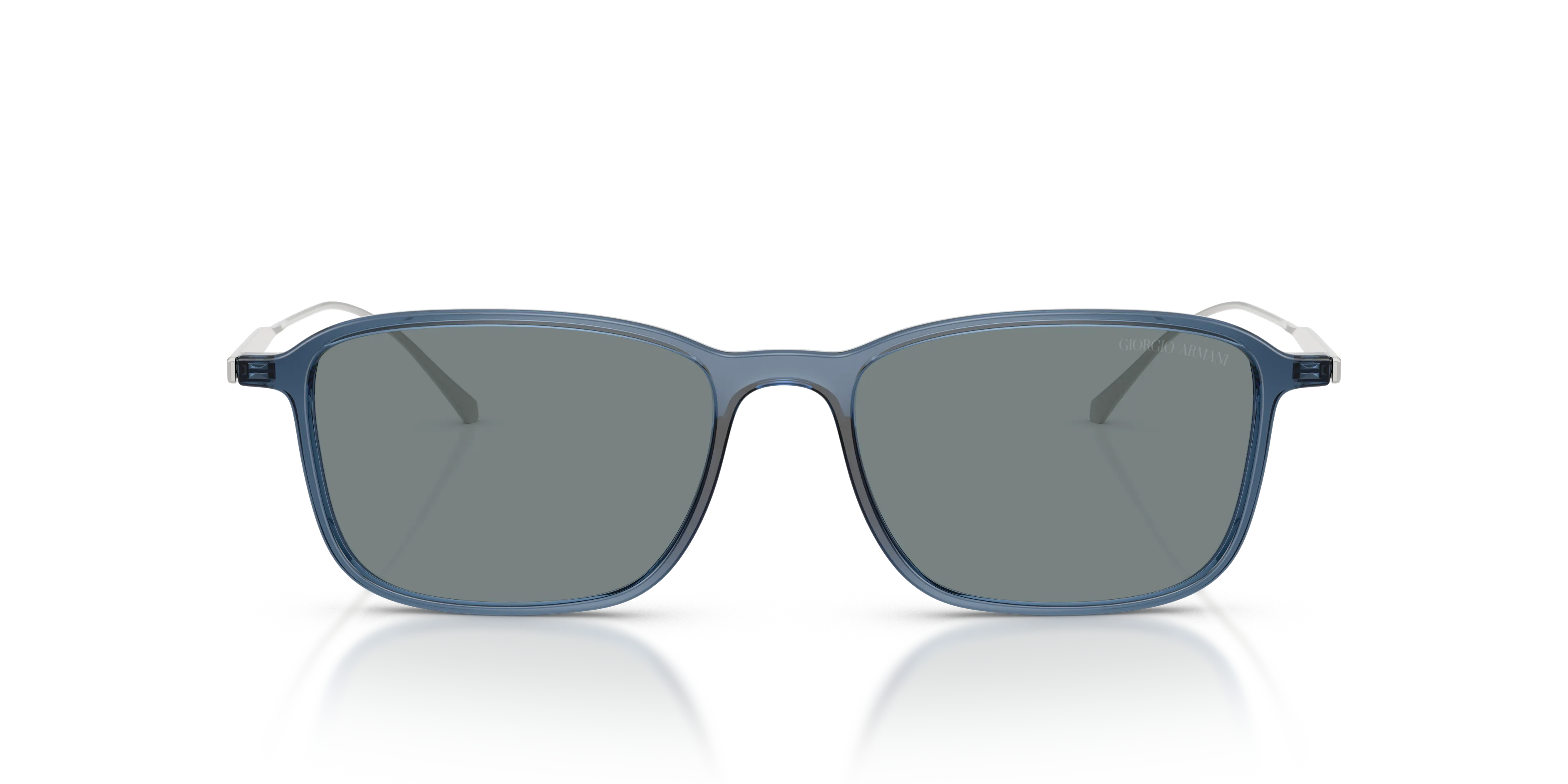 Giorgio Armani AR8264U 648819 Occhiali da sole Iniettato Blu Blu Squadrata Normale - immagine 3