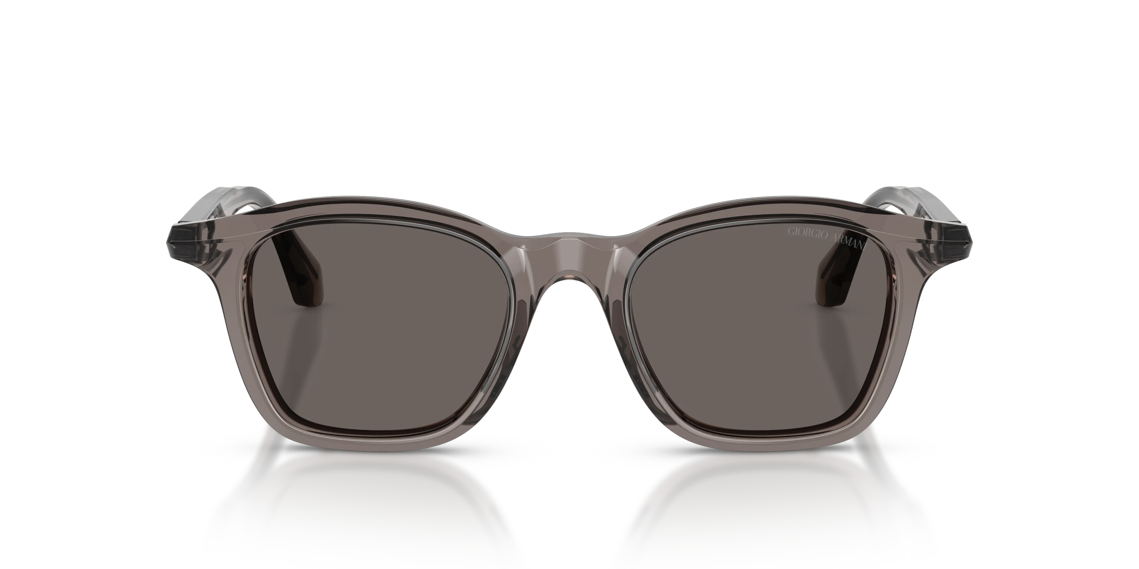 Giorgio Armani AR8257 6423B1 Occhiali da sole Acetato Grigio Grigio Pillow Normale - immagine 3