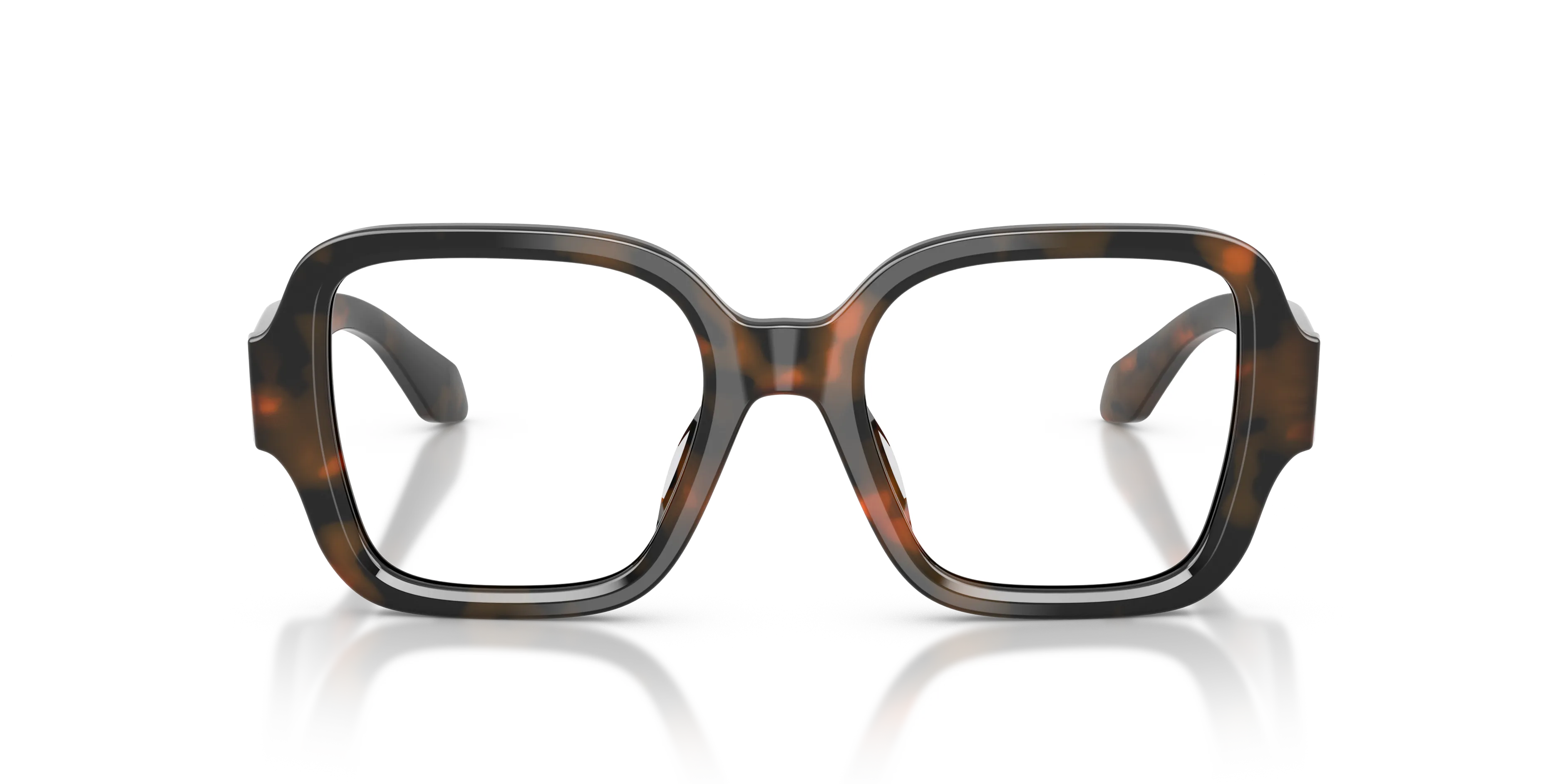 Giorgio Armani AR7297U 6478 Montature da vista Acetato Tartaruga Trasparente Squadrata Normale - immagine 3