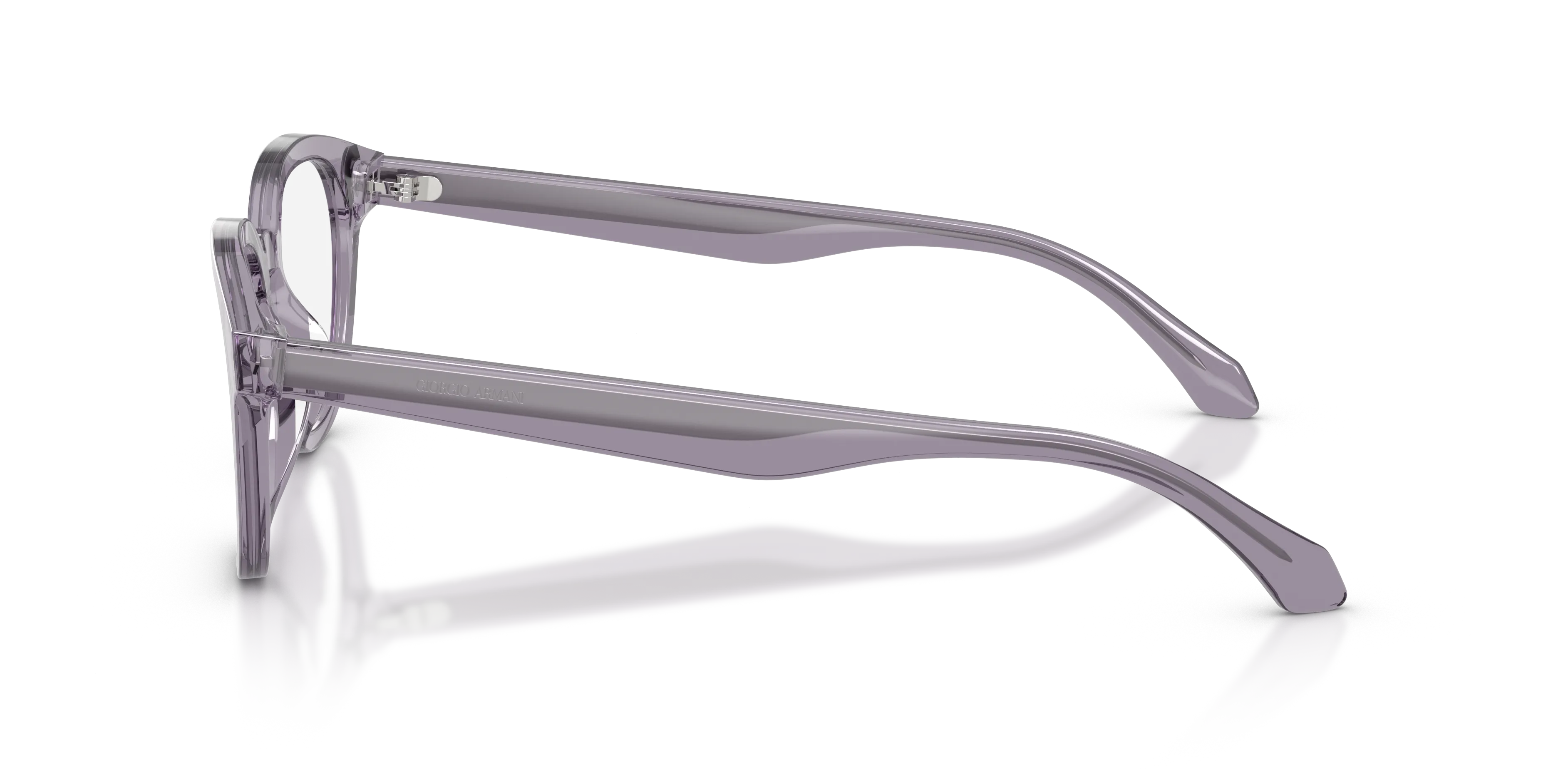 Giorgio Armani AR7296U 6472 Montature da vista Acetato Blu Trasparente Pantos Normale - immagine 4