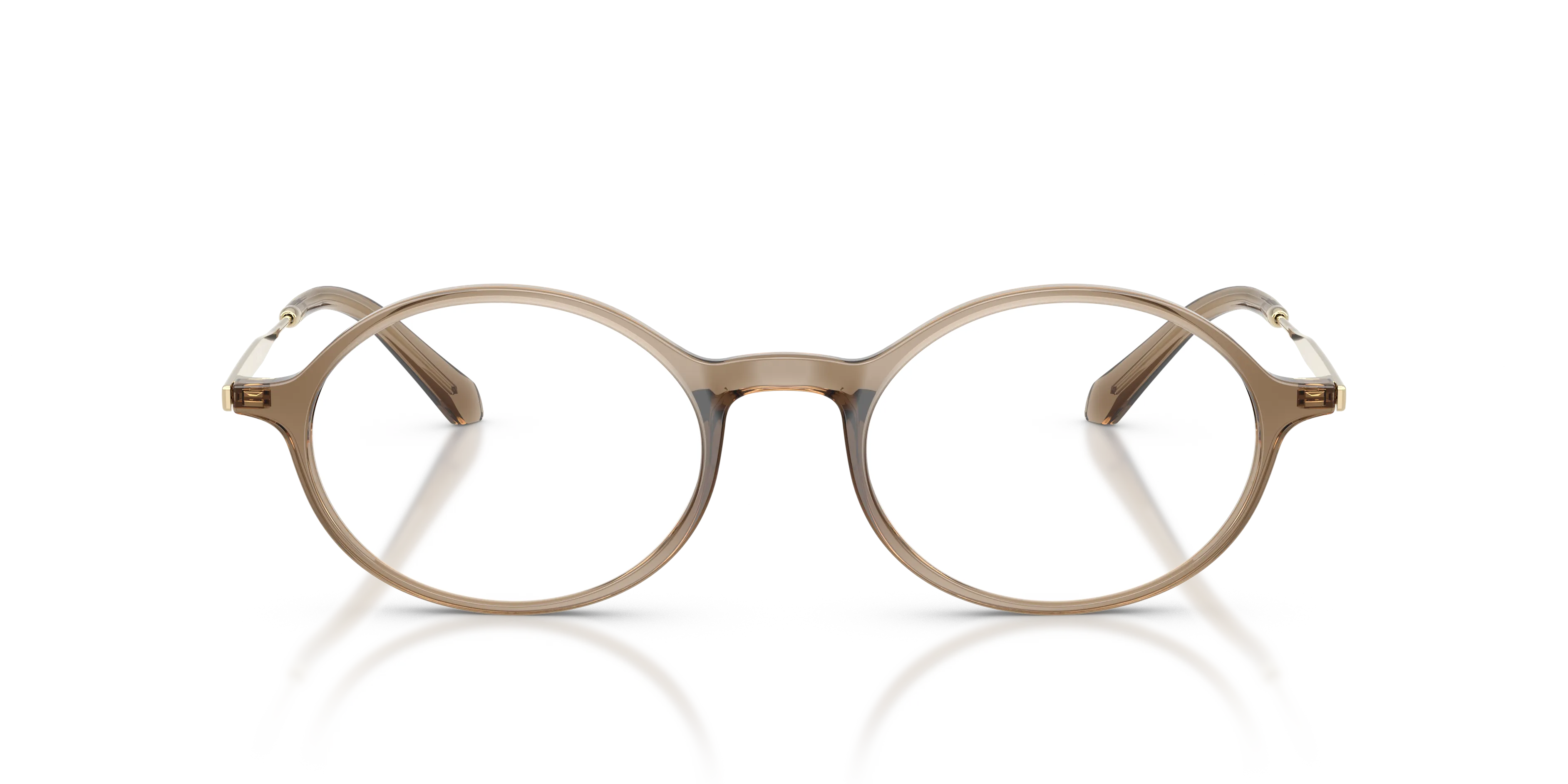 Giorgio Armani AR7295U 6483 Montature da vista Iniettato Verde Trasparente Rotonda Normale - immagine 3