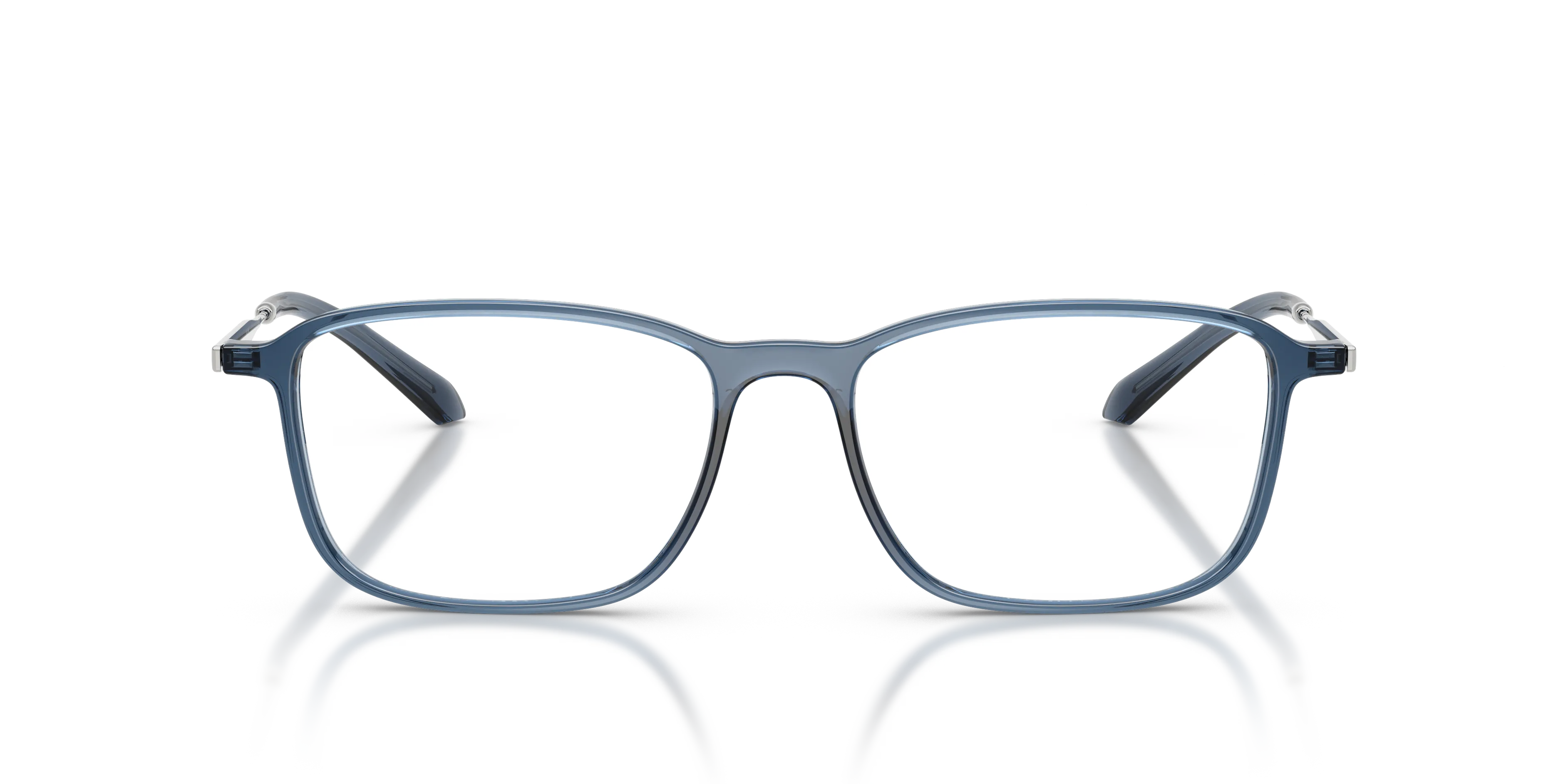 Giorgio Armani AR7294U 6488 Montature da vista Iniettato Blu Trasparente Squadrata Normale - immagine 3