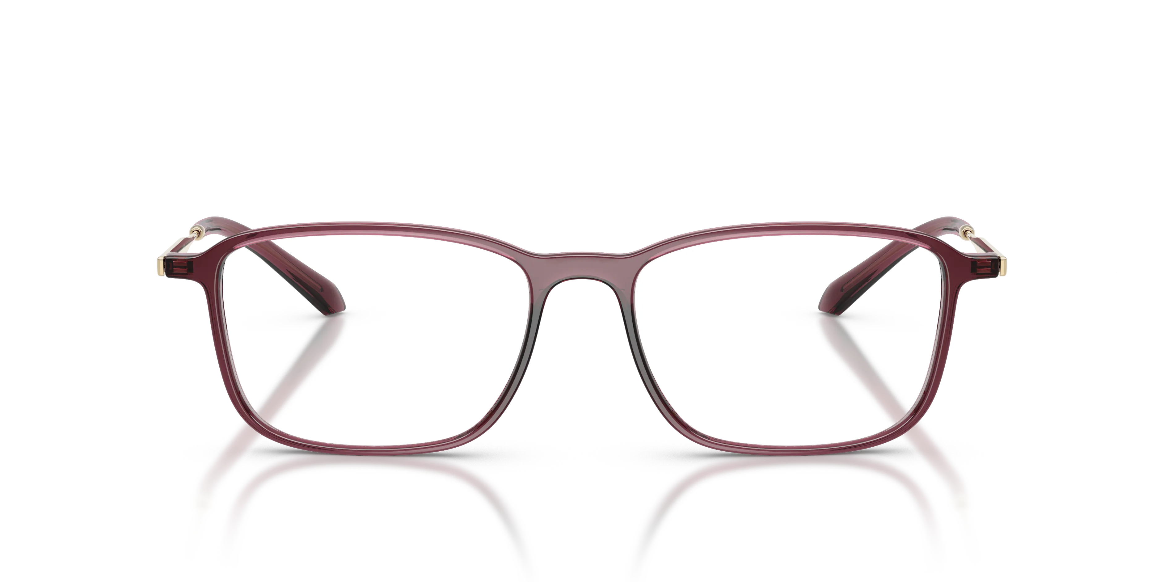 Giorgio Armani AR7294U 6487 Montature da vista Iniettato Rosso Trasparente Squadrata Normale - immagine 3
