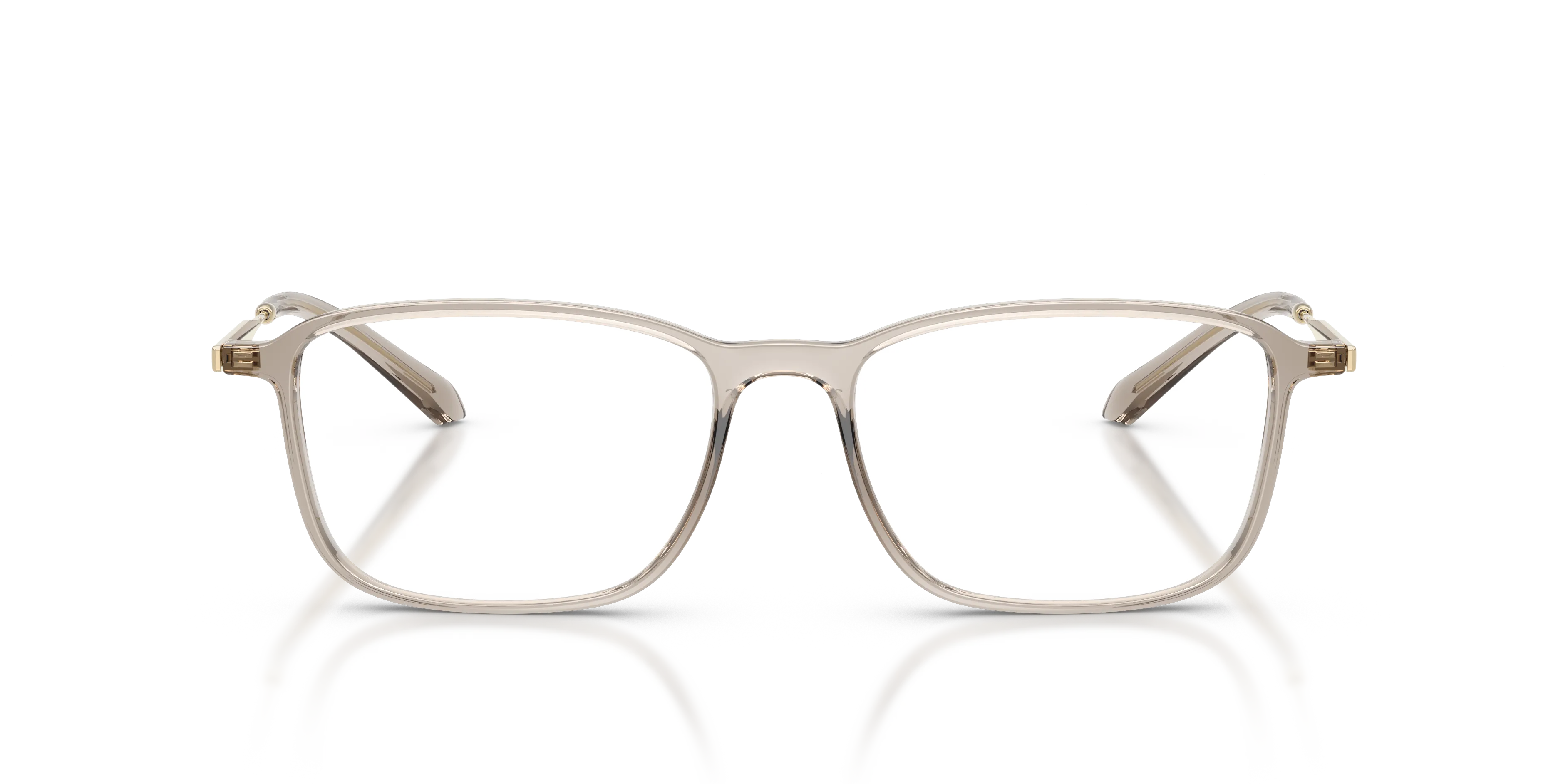 Giorgio Armani AR7294U 6486 Montature da vista Iniettato Marrone Trasparente Squadrata Normale - immagine 3