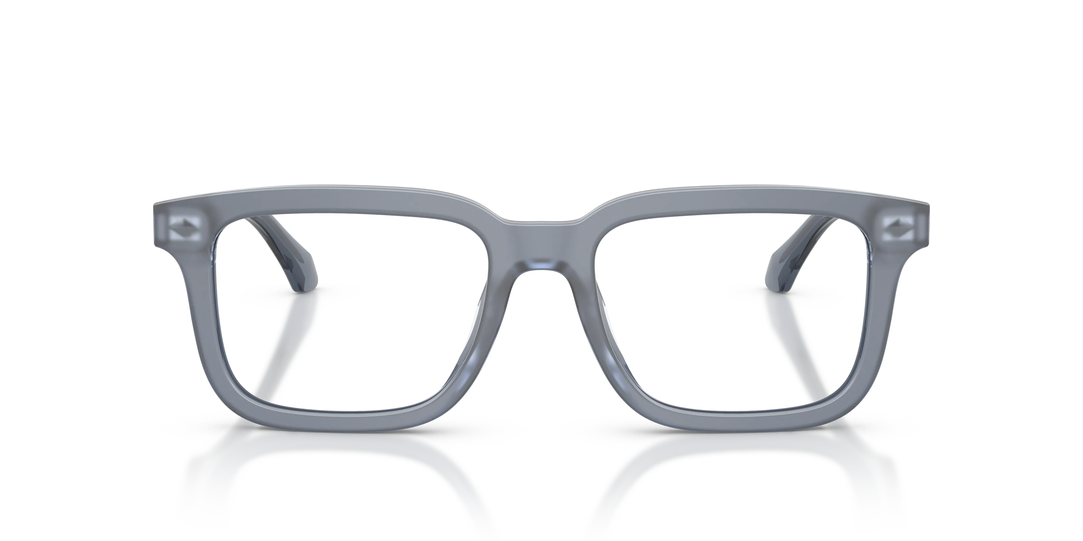Giorgio Armani AR7293U 6476 Montature da vista Acetato Blu Trasparente Squadrata Normale - immagine 3