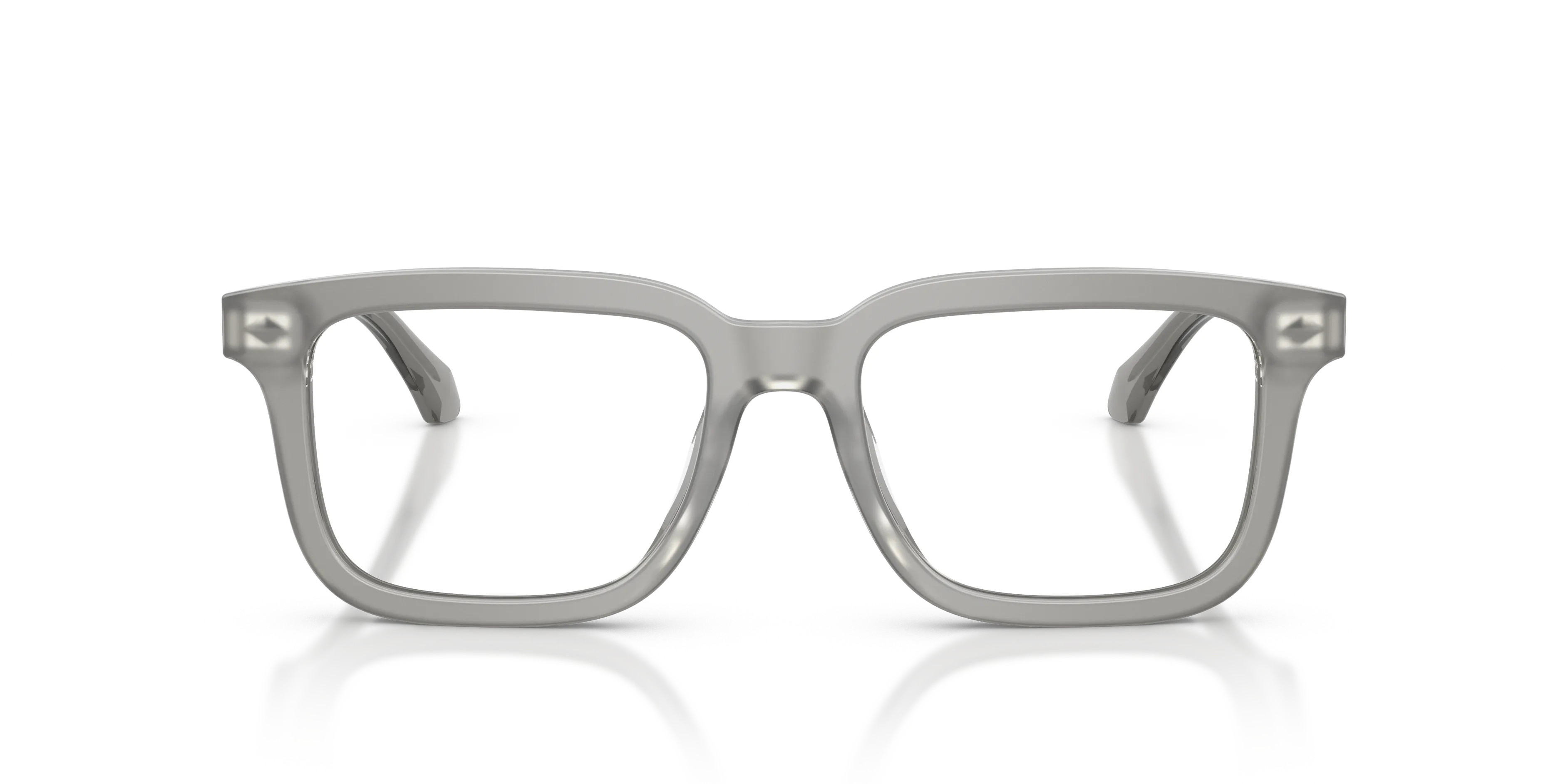 Giorgio Armani AR7293U 6474 Montature da vista Acetato Grigio Trasparente Squadrata Normale - immagine 3