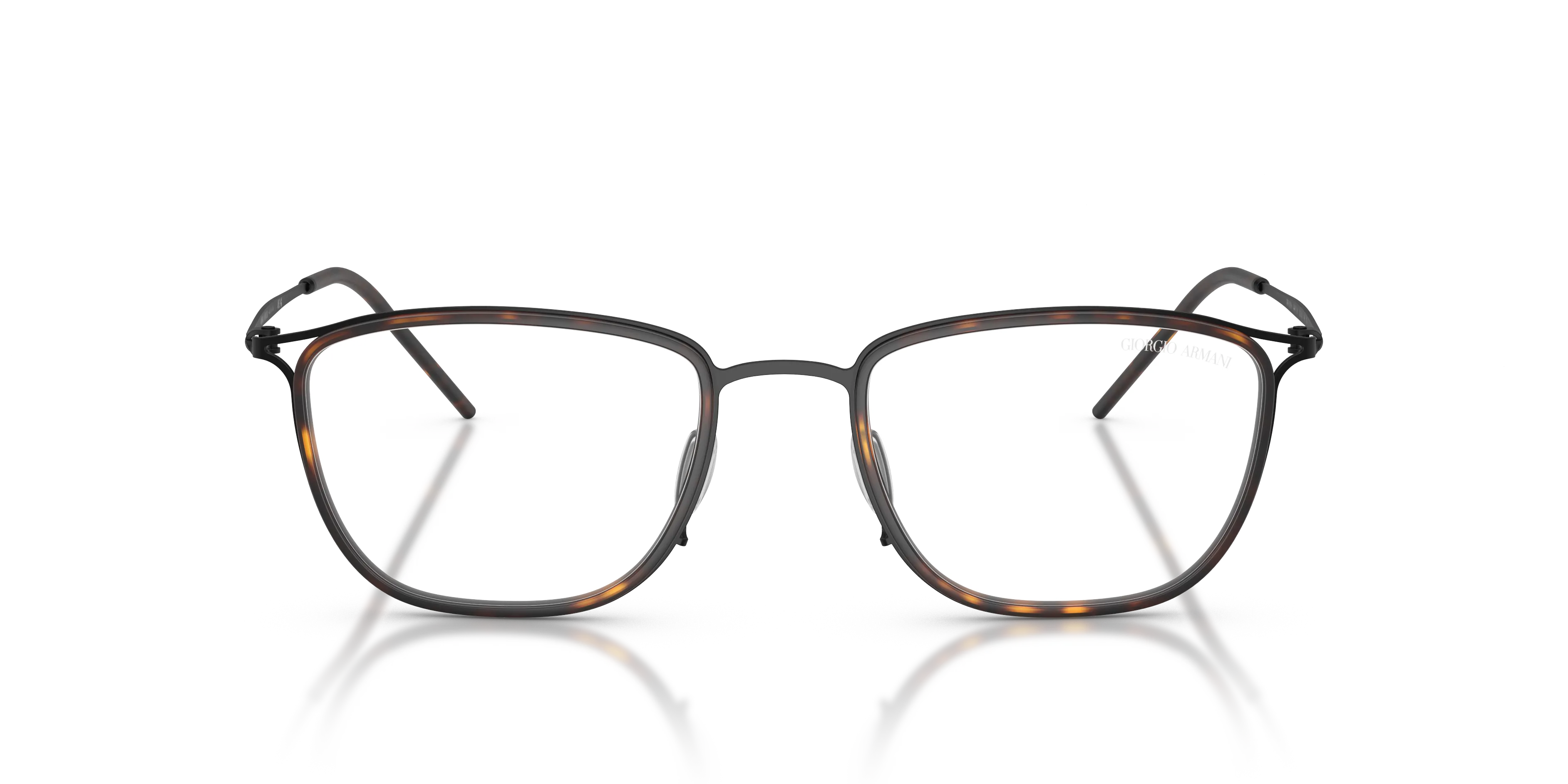Giorgio Armani AR6189 34471W Occhiali da sole Metallo Nero Trasparente Pillow Normale - immagine 3