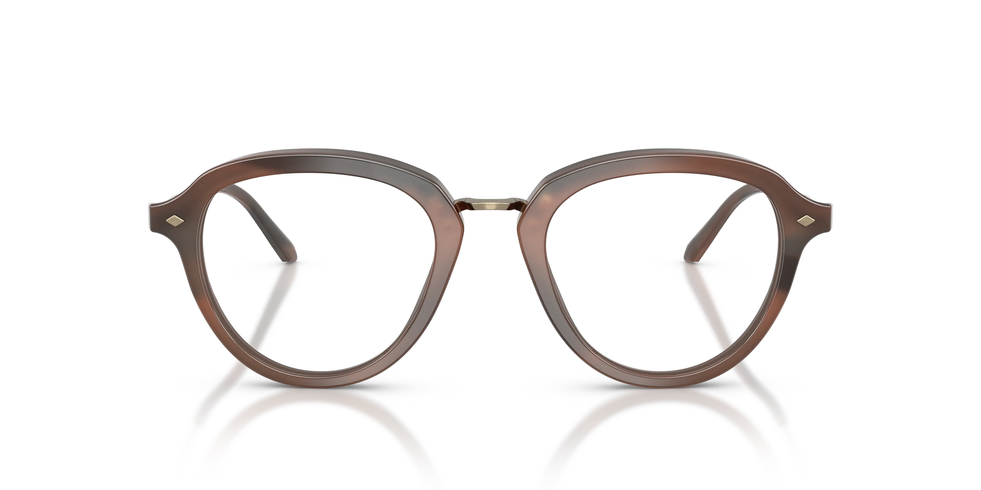 Giorgio Armani AR5174 6467 Montature da vista Metallo Tartaruga Trasparente Pantos Normale - immagine 3