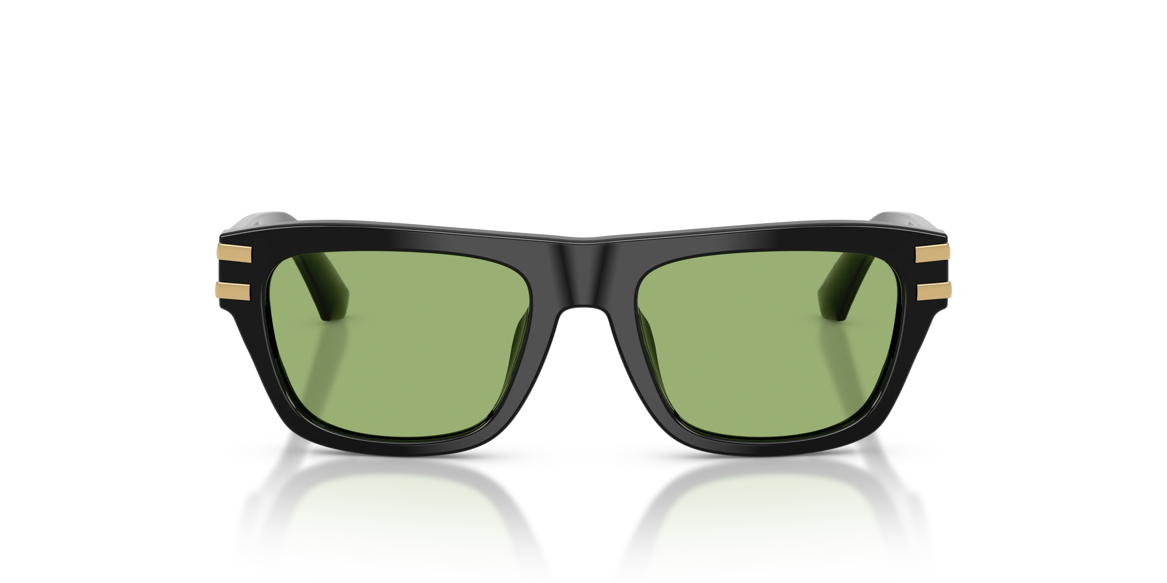 Dolce & Gabbana DX4015 501/2 Occhiali da sole Acetato Nero Verde Squadrata Normale - immagine 3