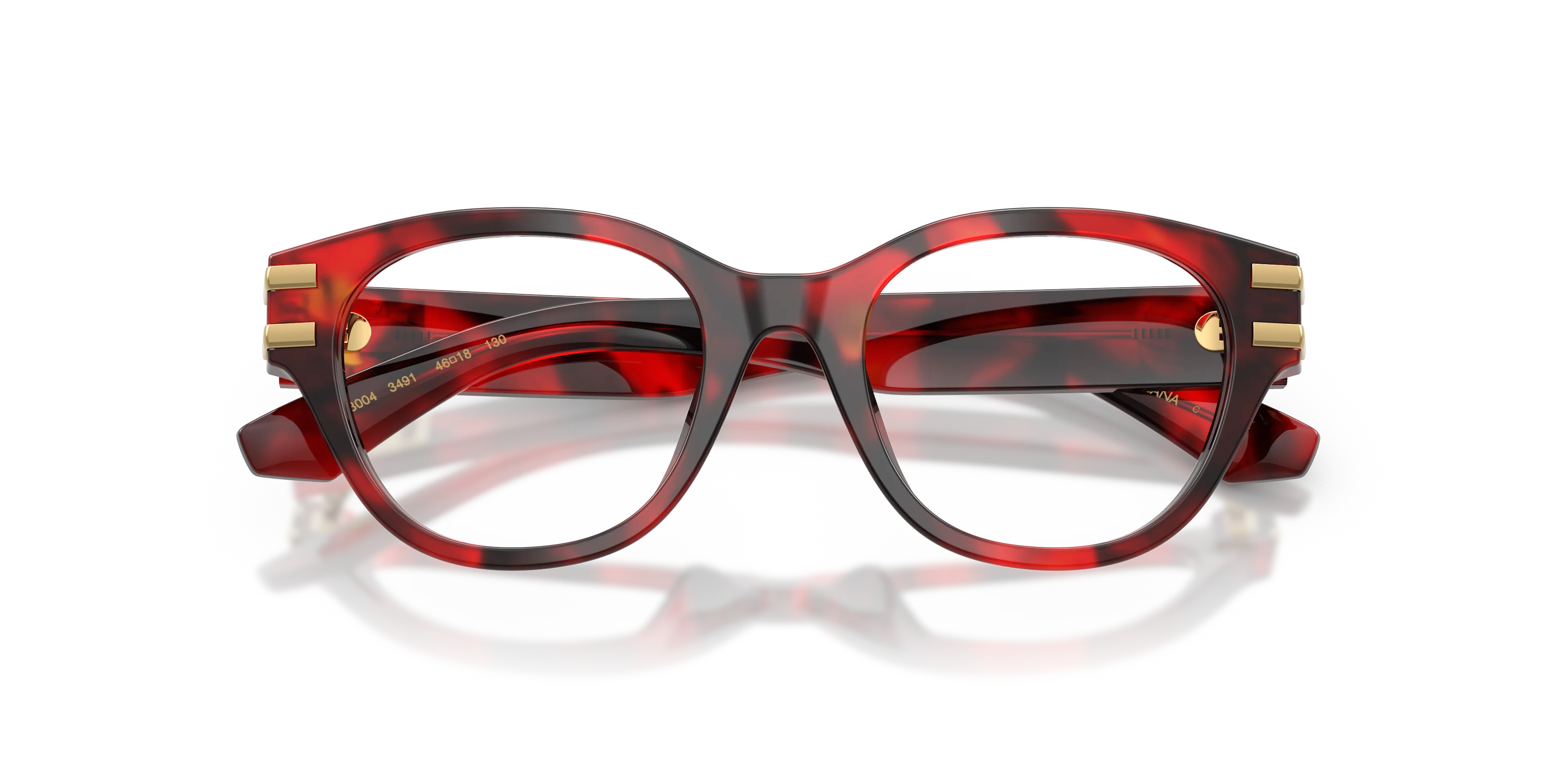Dolce & Gabbana DX3004 3491 Montature da vista Acetato Tartaruga Trasparente Farfalla Normale - immagine 2