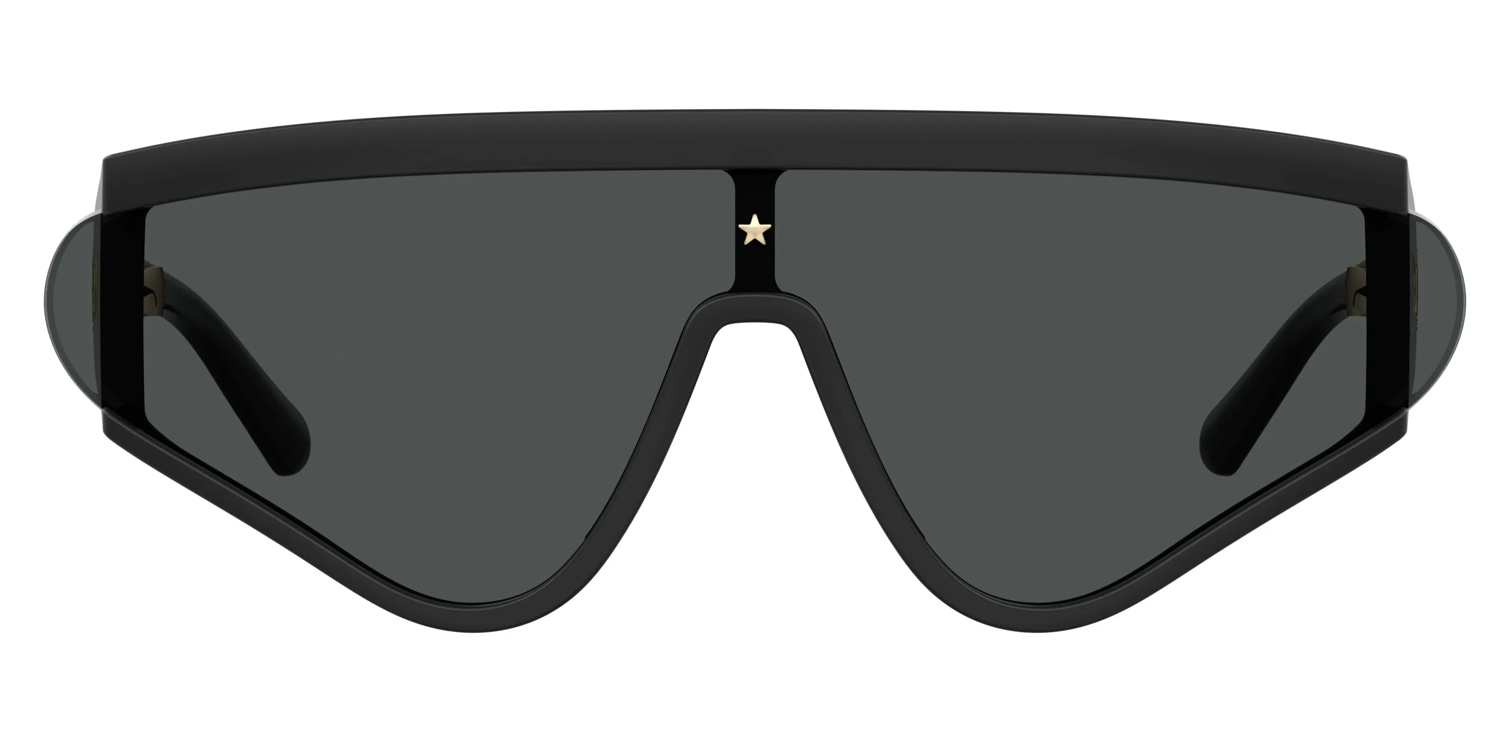 Chiara Ferragni CF 7021/S 807/IR Occhiali da sole Plastica Nero Grigio Maschera - immagine 3