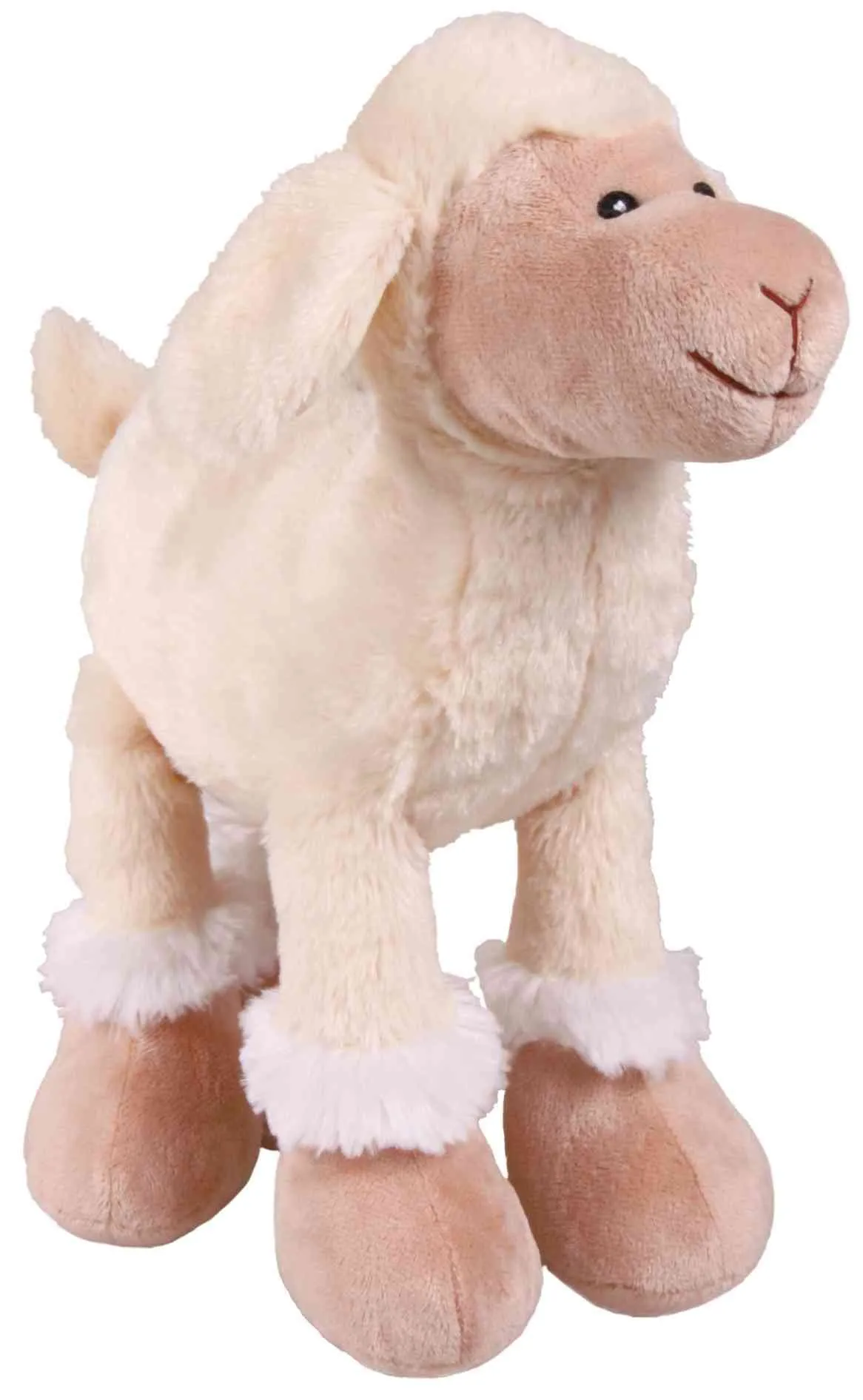 Trixie Peluche Morbido Bianco Squeaky Pecora Cane Giocattolo - immagine 1