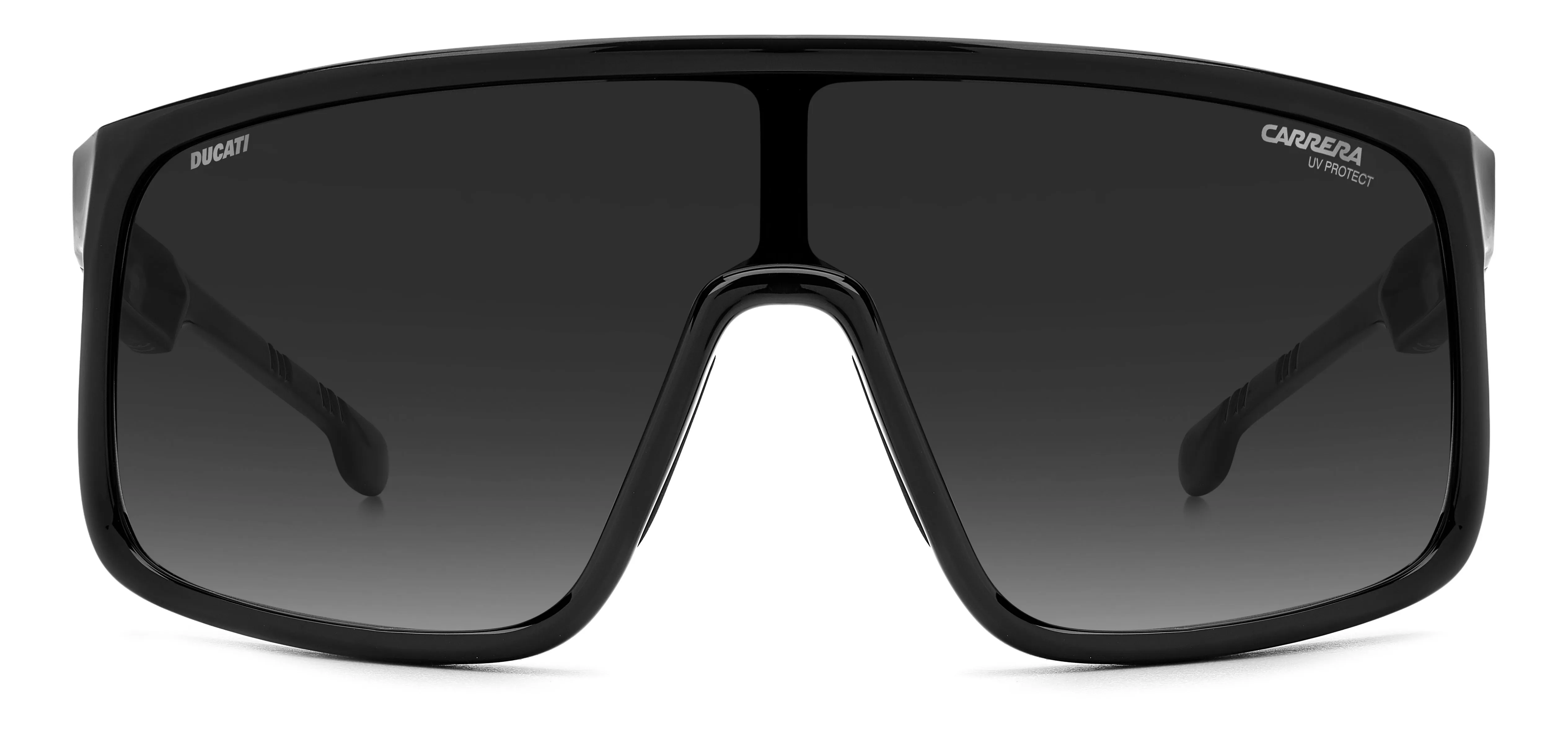Carrera Ducati CARDUC 017/S 807/9O Occhiali da sole Plastica Nero Grigio Maschera Sfumato - immagine 2