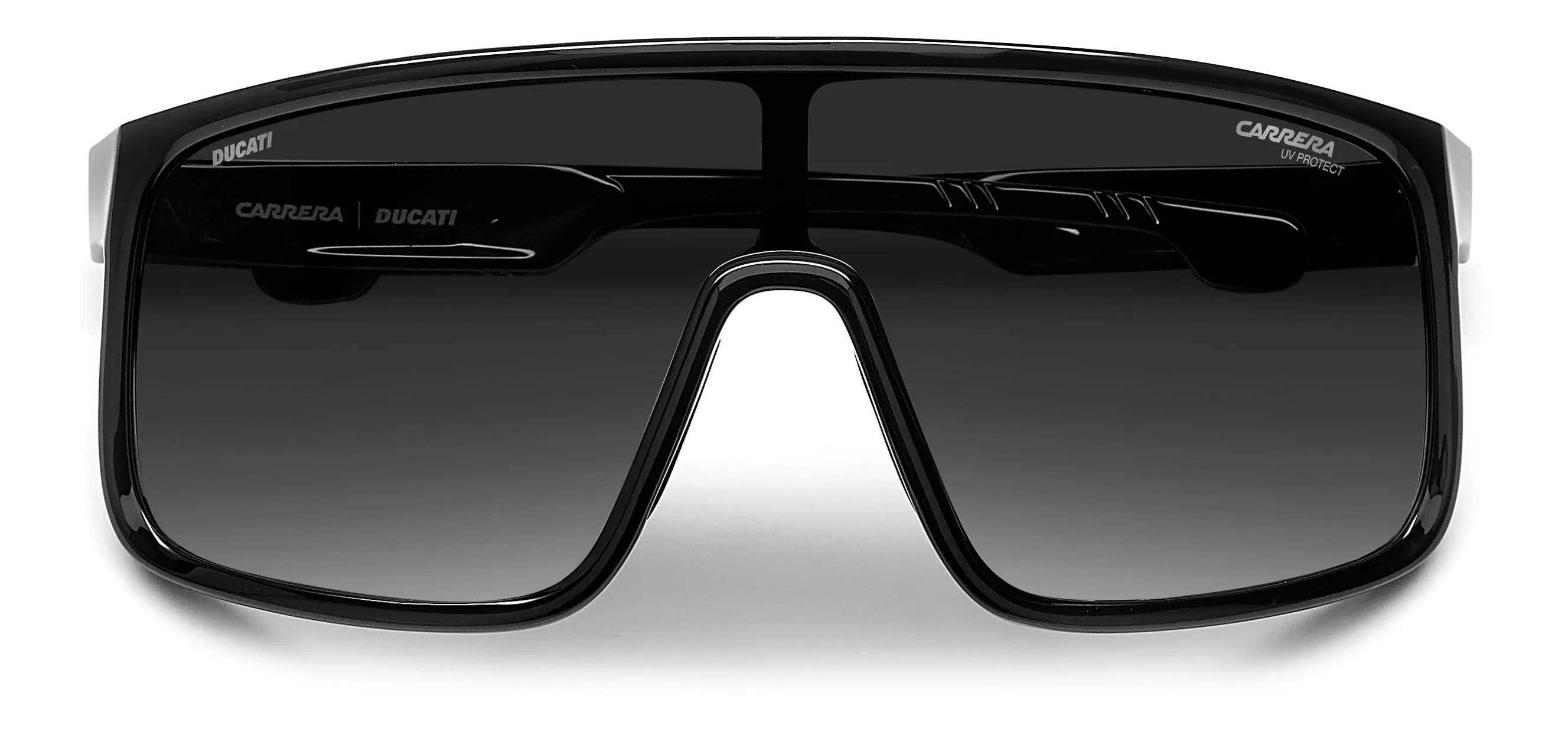 Carrera Ducati CARDUC 017/S 807/9O Occhiali da sole Plastica Nero Grigio Maschera Sfumato - immagine 3