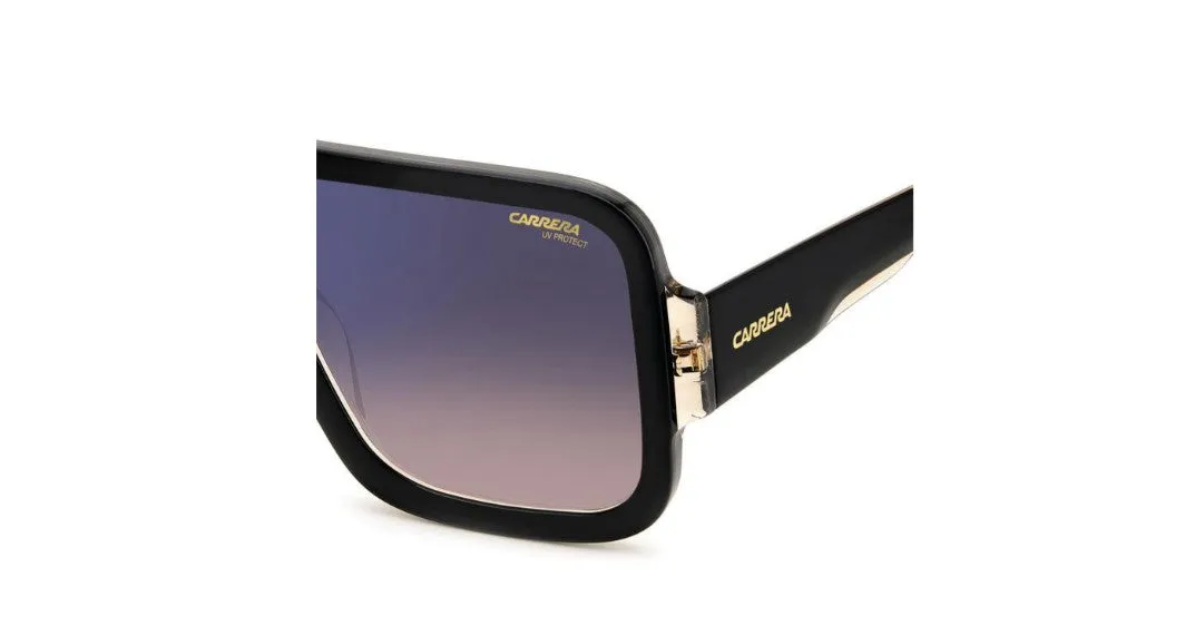 Carrera FLAGLAB 14 0WM/A8 Occhiali da sole Acetato Nero Multicolore Squadrata Normale Sfumato - immagine 4