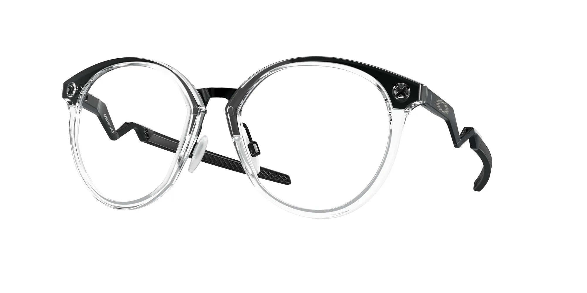Oakley OX8181 COGNITIVE R 818103 Montature da vista Titanio Trasparente Rotonda Normale - immagine 1