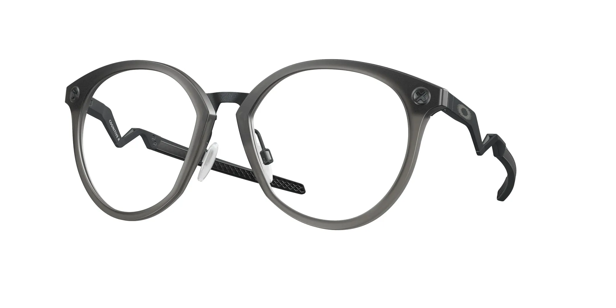 Oakley OX8181 COGNITIVE R 818102 Montature da vista Titanio Grigio Rotonda Normale - immagine 1