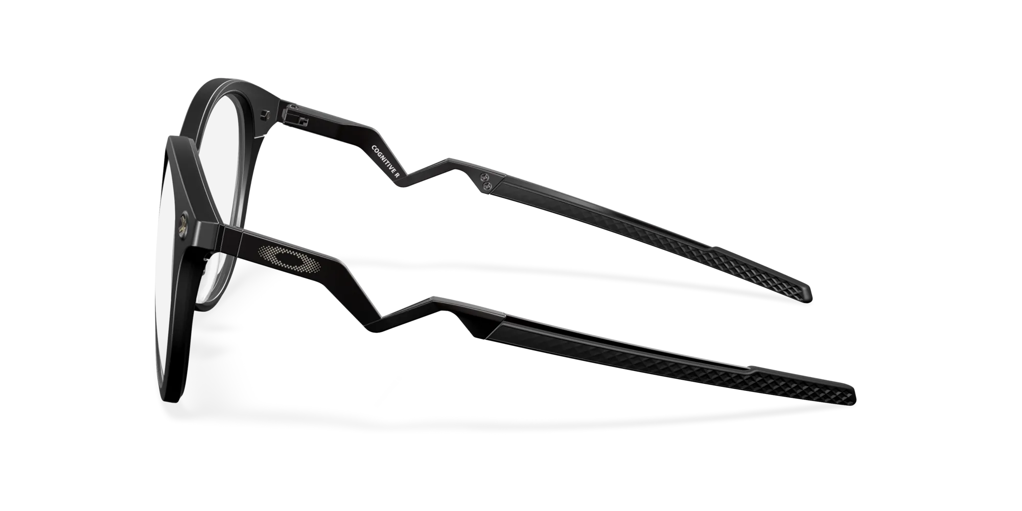 Oakley OX8181 COGNITIVE R 818101 Montature da vista Titanio Nero Rotonda Normale - immagine 4