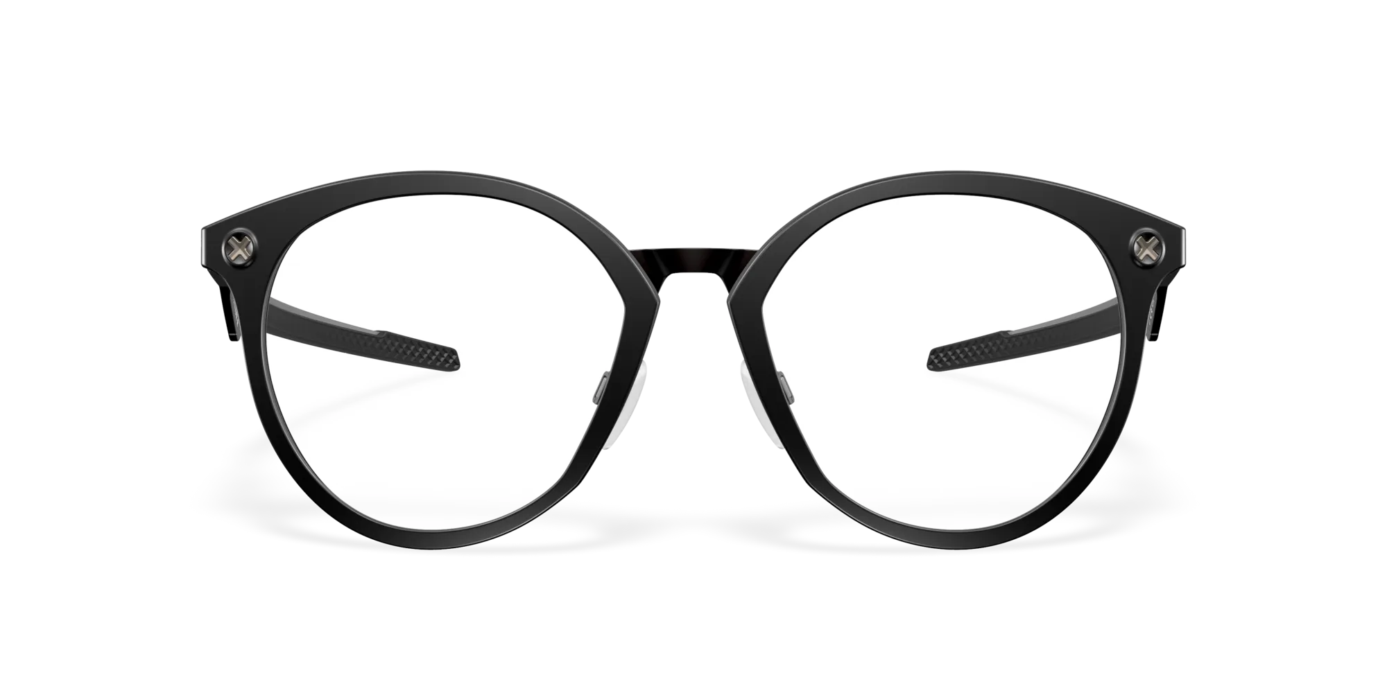 Oakley OX8181 COGNITIVE R 818101 Montature da vista Titanio Nero Rotonda Normale - immagine 3