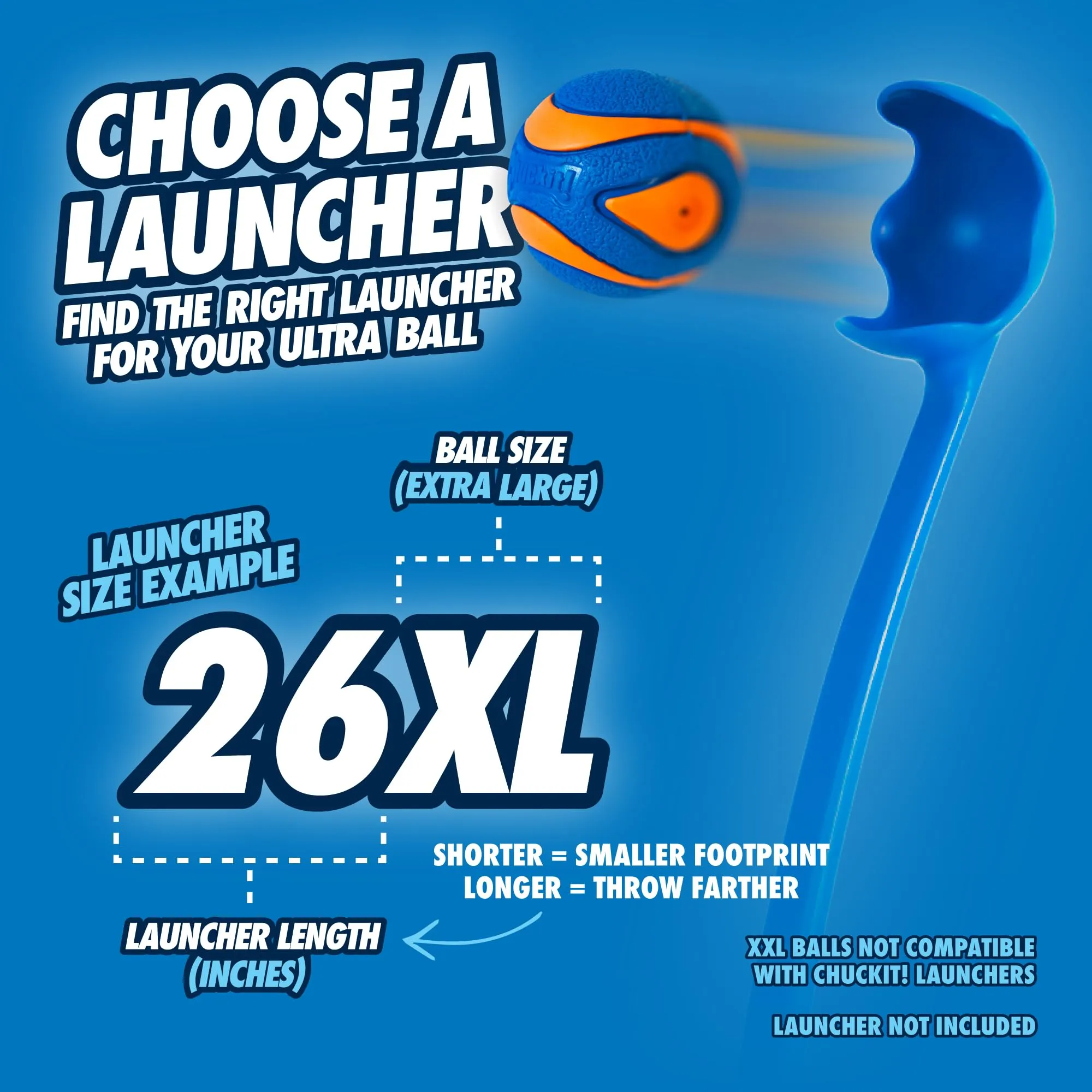 Chuckit! Ultra Squeaker Ball - Palla da Inseguimento e Cigolante per Cani - Alta Resistenza al Rimbalzo - Dimensioni Extra Large - 9 cm di Diametro - immagine 8