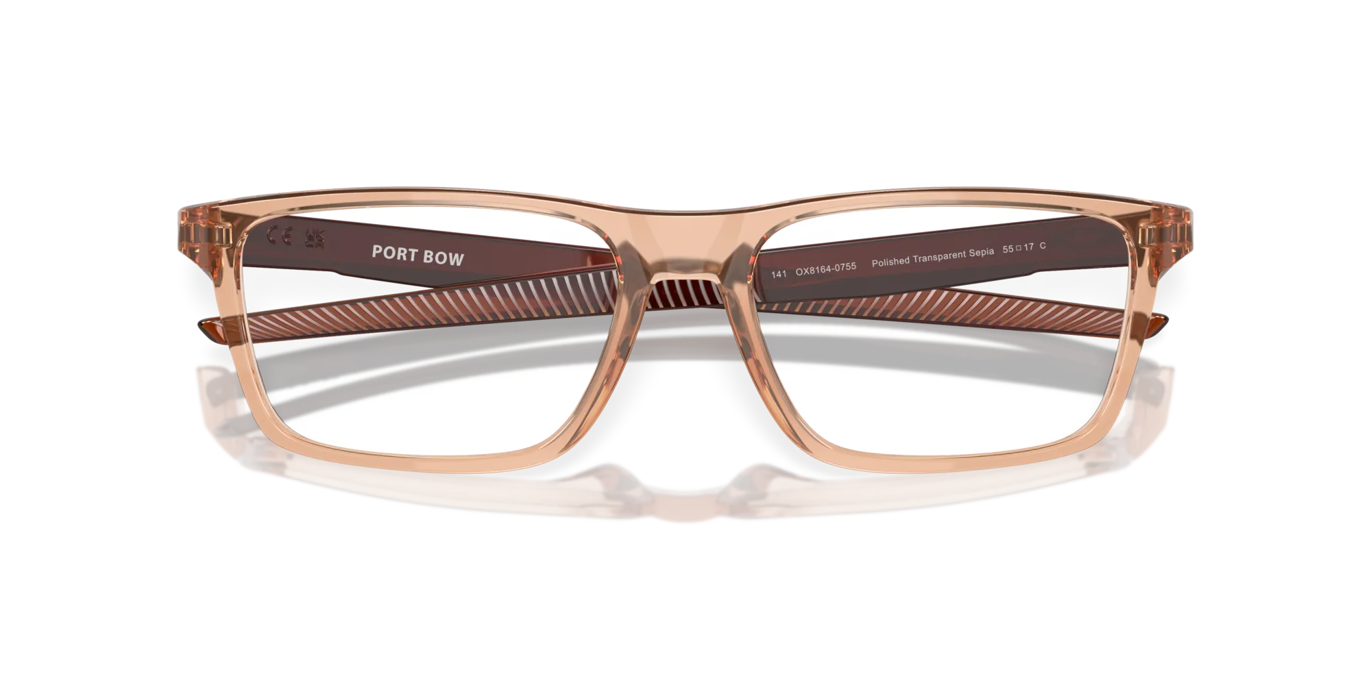 Oakley OX8164 PORT BOW 816407 Montature da vista O_Matter Arancione Squadrata Normale - immagine 2