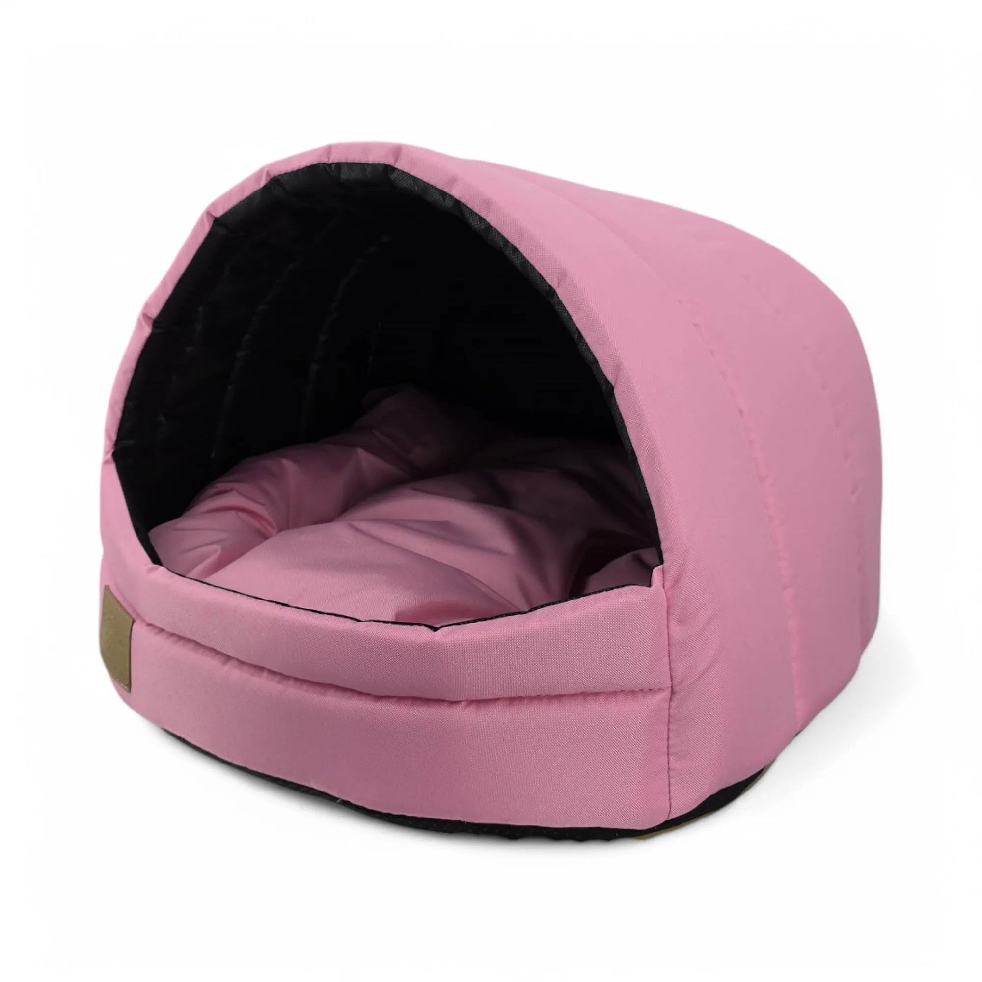 ODOLPLUSZ Cuccia per cani esclusiva casa cane o gatto | 2 misure confortevoli e lavabili (rosa, S) - immagine 3