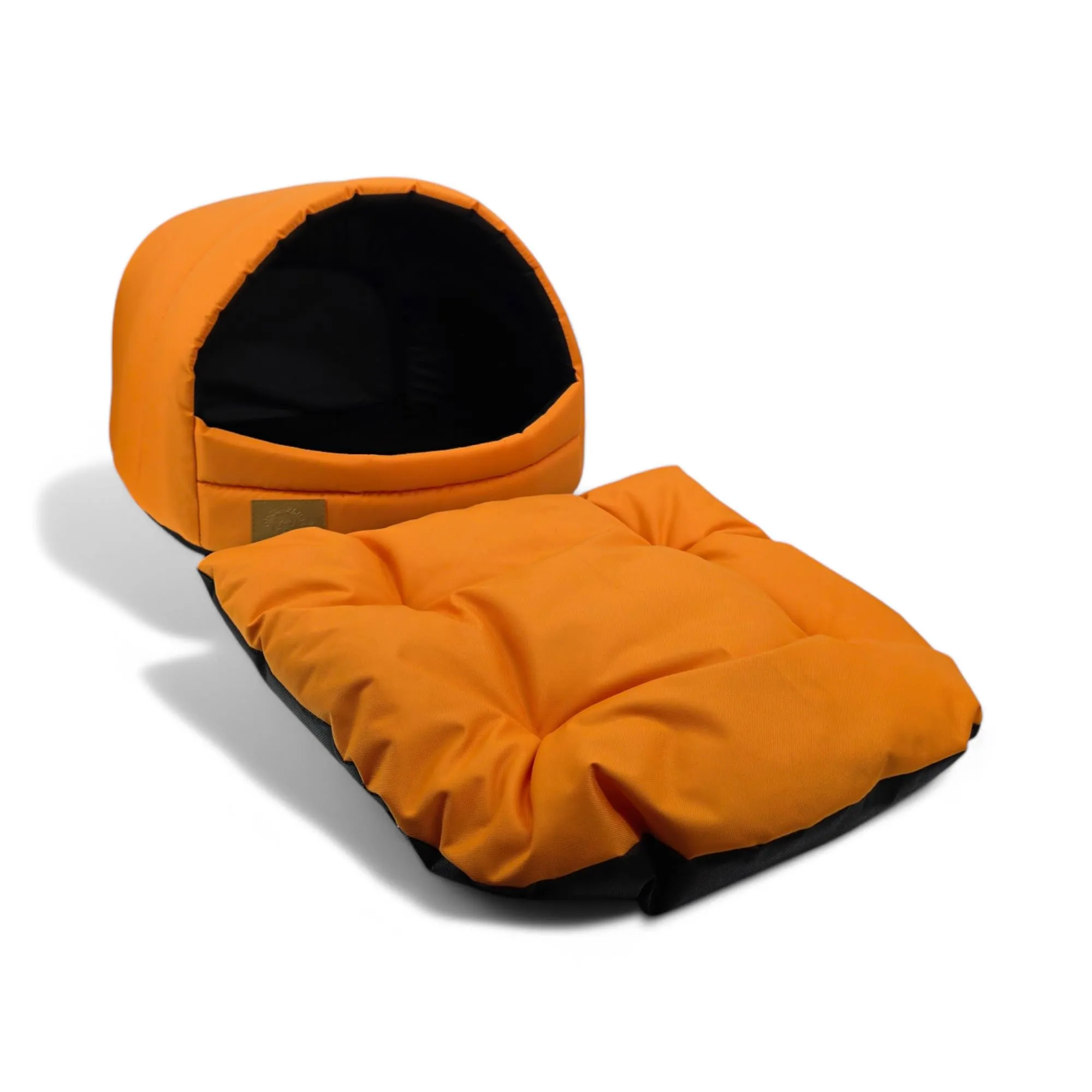 Cuccia per Cani, Cesta, Letto, Casa - Taglia S M ([M] 36 x 49 x 45 cm, Arancione) - immagine 8