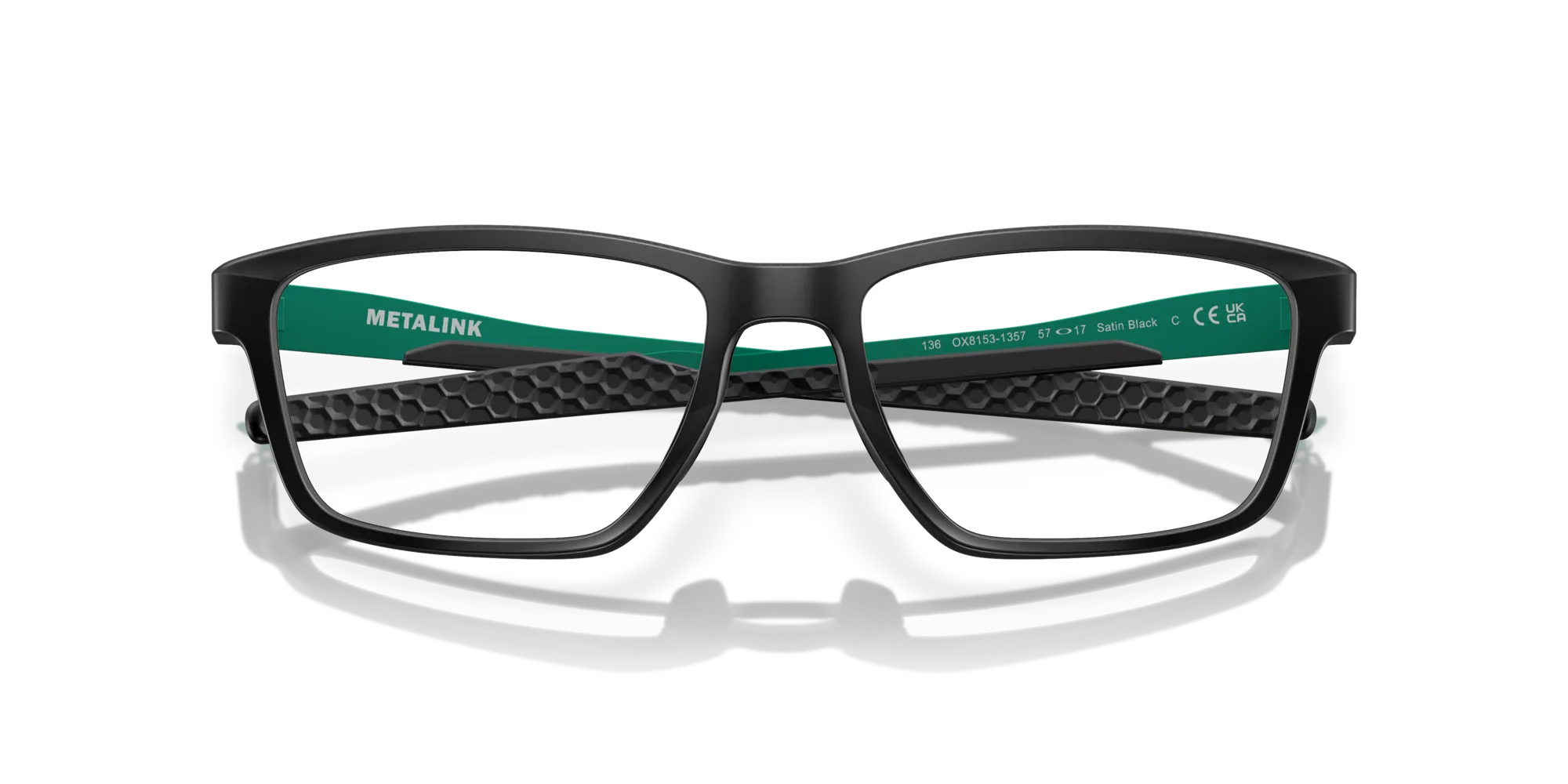Oakley OX8153 METALINK 815313 Montature da vista O_Matter Nero Squadrata Normale - immagine 2