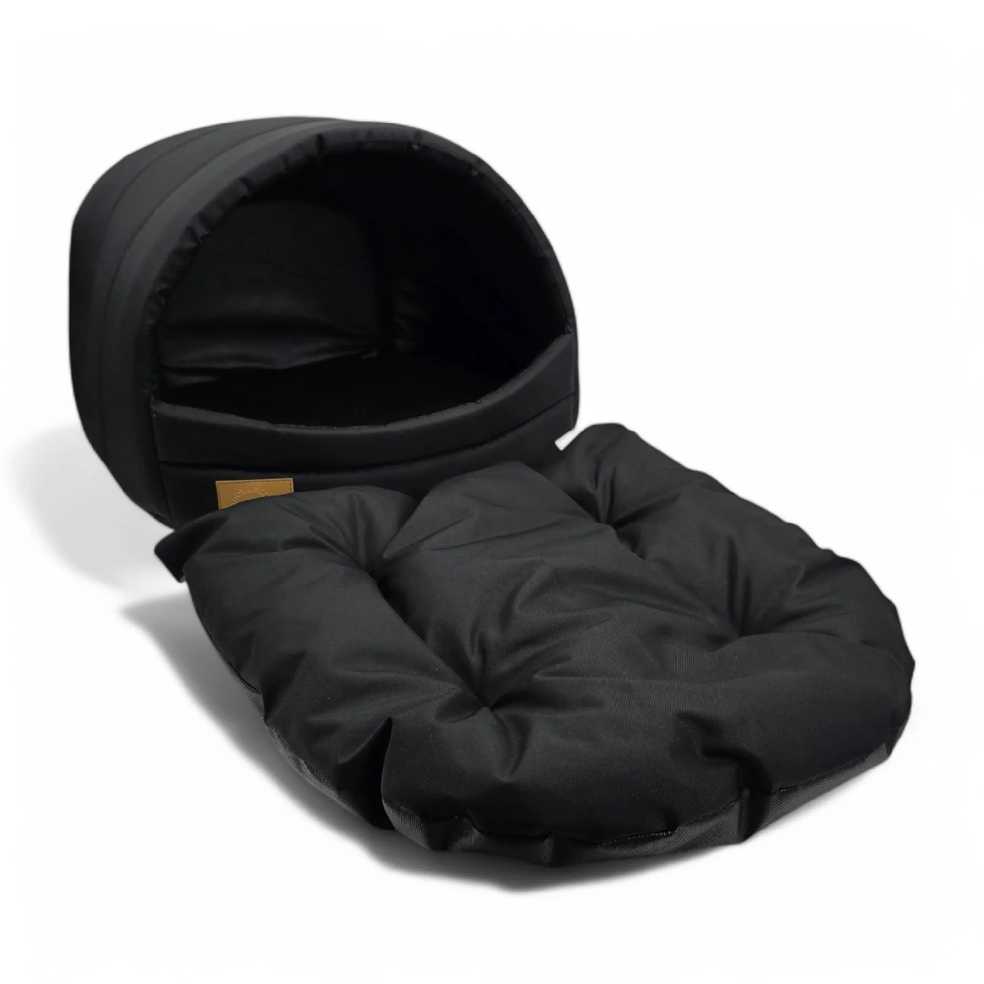 Cuccia per cani con letto taglia S/M (M, 36 x 49 x 45 cm, nero) - immagine 8