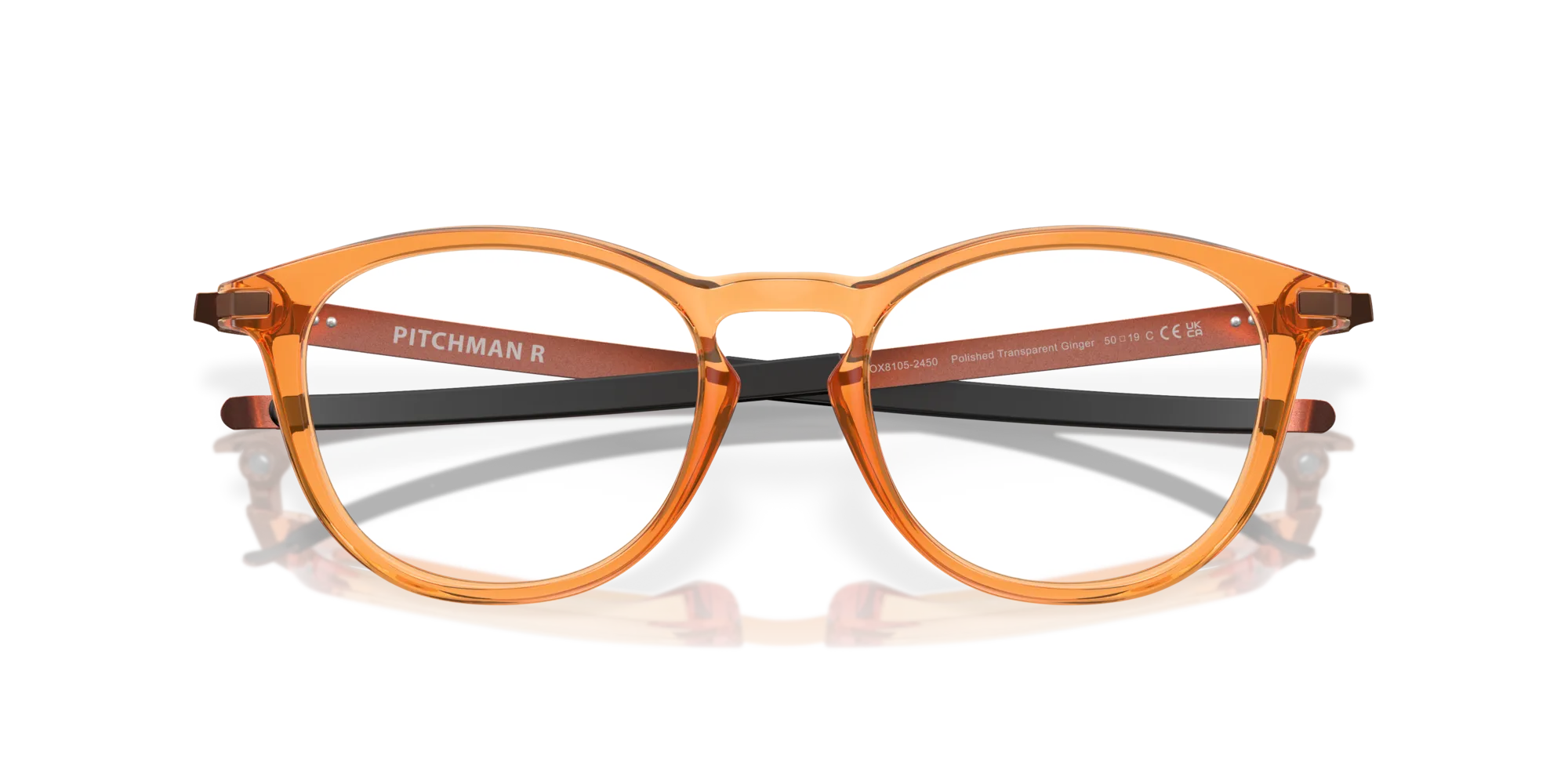 Oakley OX8105 PITCHMAN R 810524 Montature da vista O_Matter Arancione Rotonda Normale - immagine 2