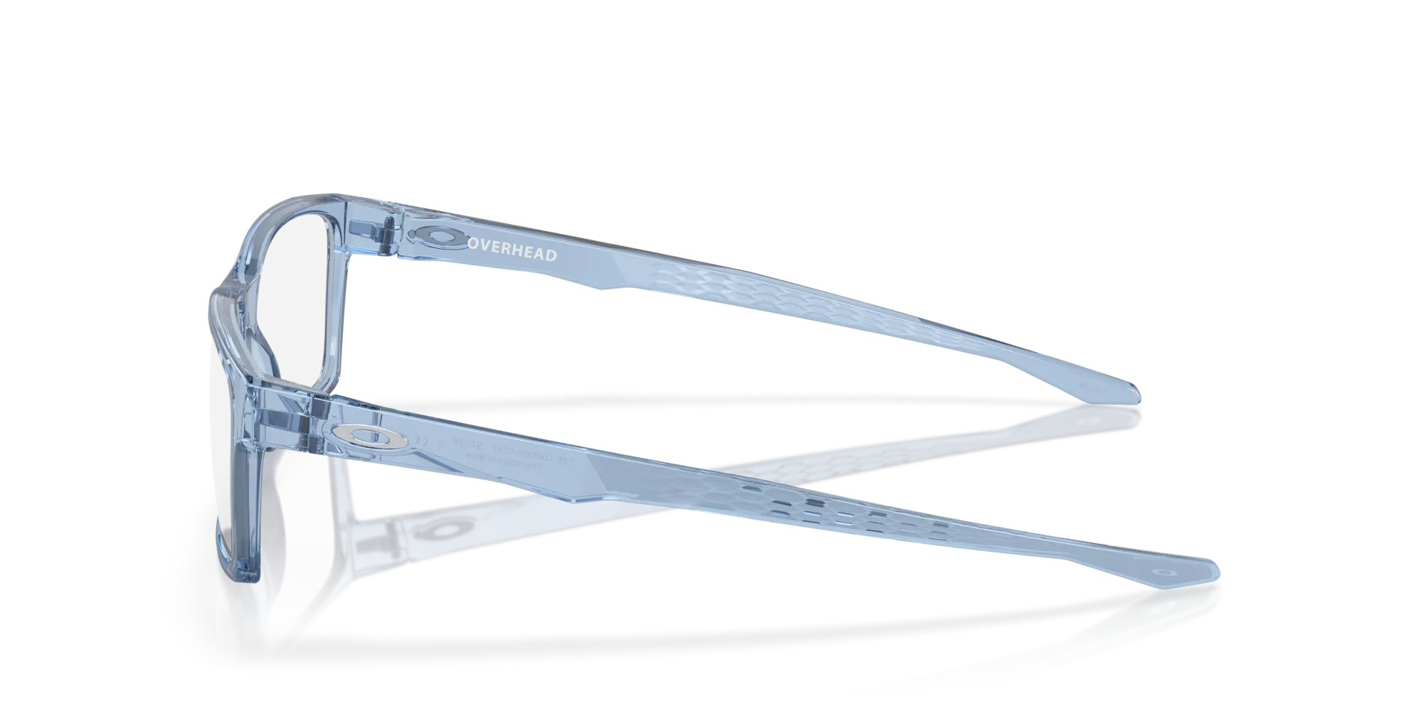 Oakley OX8060 OVERHEAD 806007 Montature da vista O_Matter Blu Squadrata Normale - immagine 4