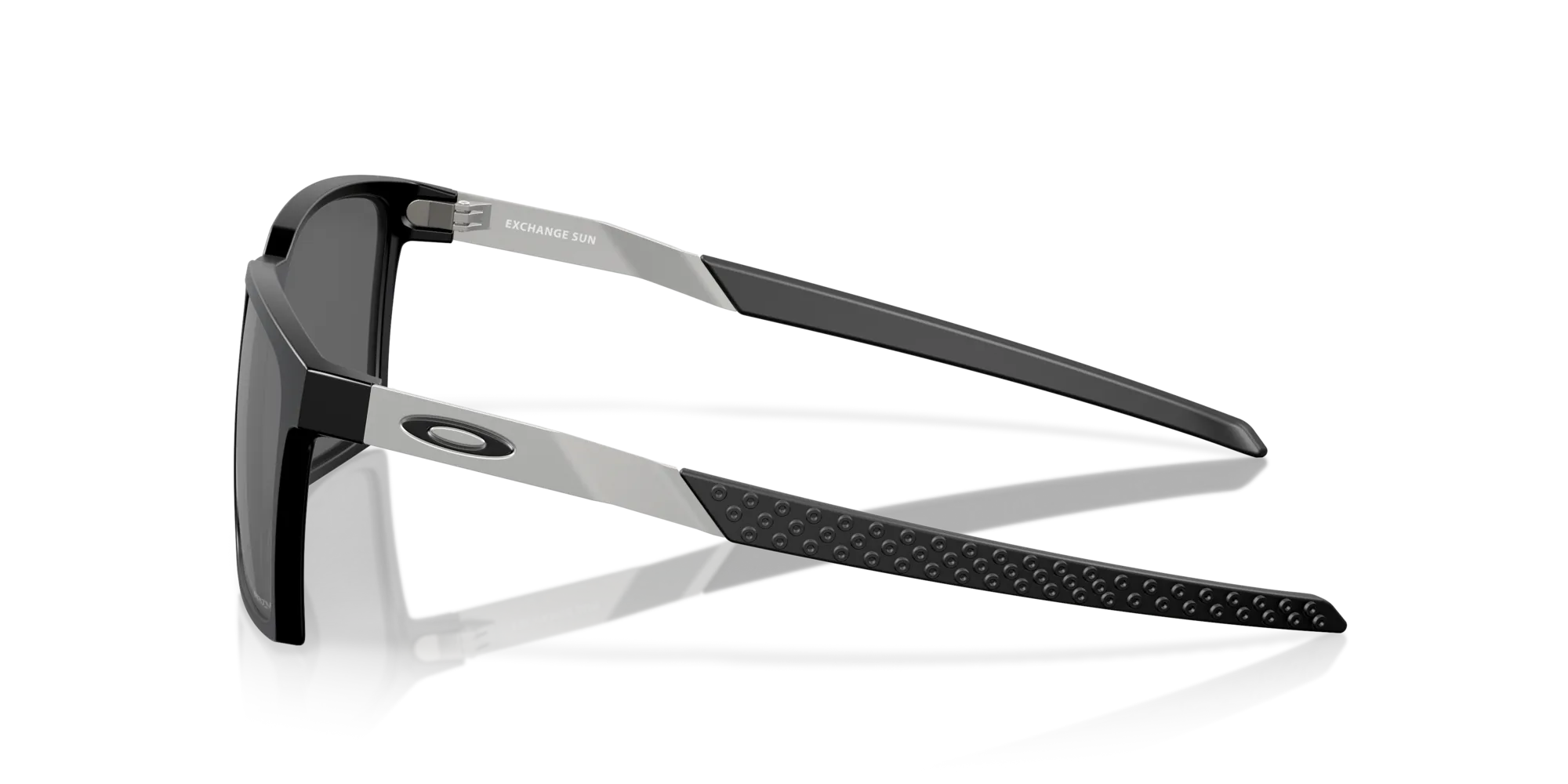 Oakley OO9483 EXCHANGE SUN 948301 Occhiali da sole O_Matter Nero Grigio Squadrata Normale Prizm - immagine 4
