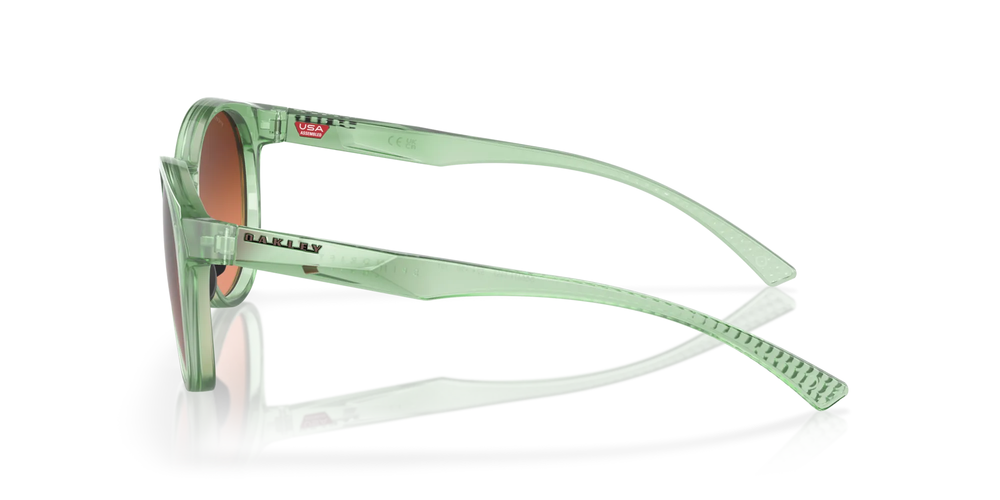Oakley OO9474 SPINDRIFT 947413 Occhiali da sole O_Matter Verde Marrone Rotonda Normale Sfumato - immagine 4