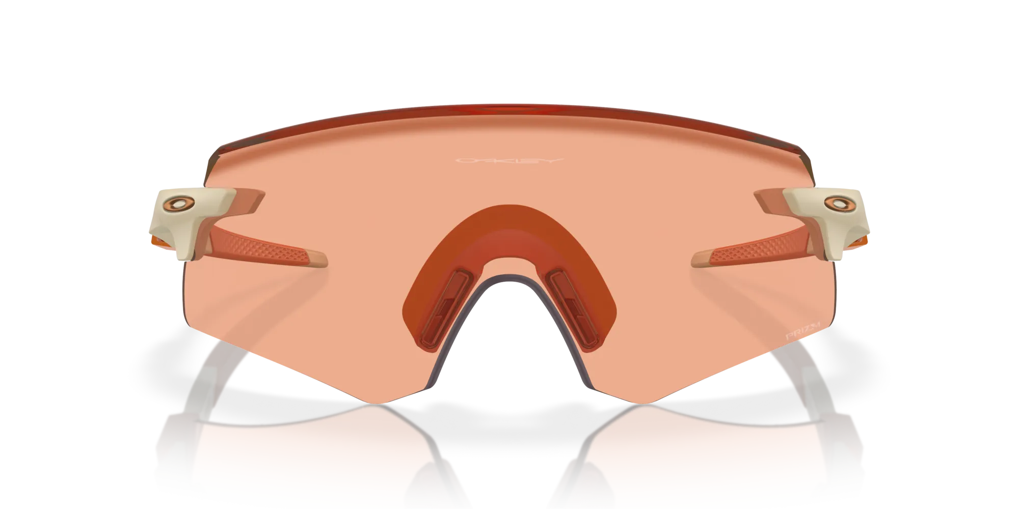 Oakley OO9471 ENCODER 947125 Occhiali da sole O_Matter Beige Rosso Maschera Normale Prizm - immagine 3