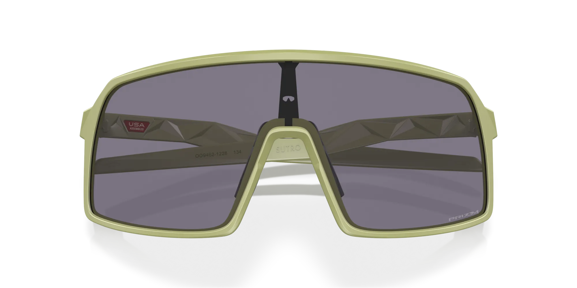 Oakley OO9462 SUTRO S 946212 Occhiali da sole O_Matter Verde Grigio Maschera Normale Prizm - immagine 2