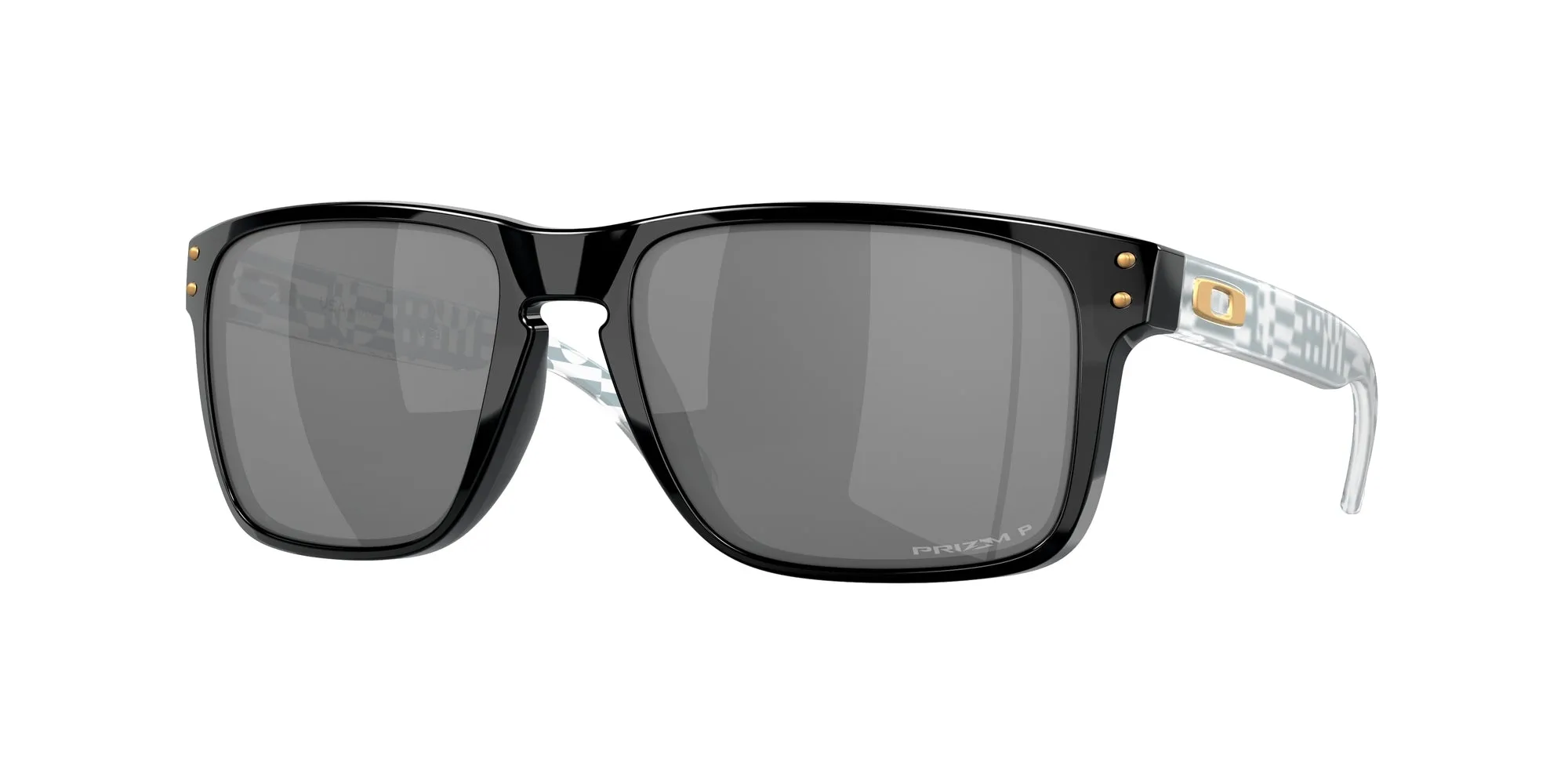 Oakley OO9417 HOLBROOK XL 941743 Occhiali da sole O_Matter Nero Grigio Squadrata Polarizzata Prizm - immagine 1