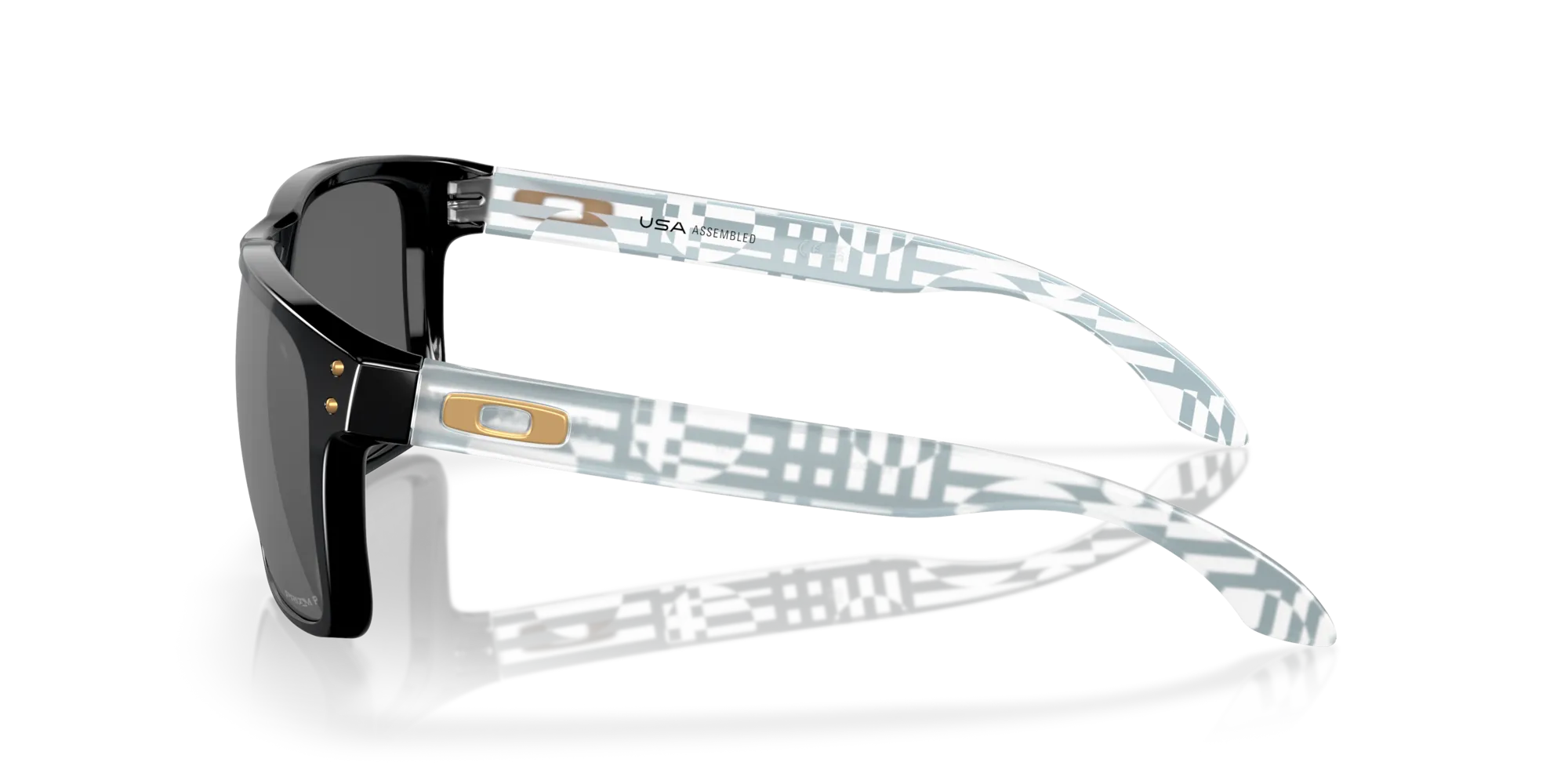 Oakley OO9417 HOLBROOK XL 941743 Occhiali da sole O_Matter Nero Grigio Squadrata Polarizzata Prizm - immagine 4