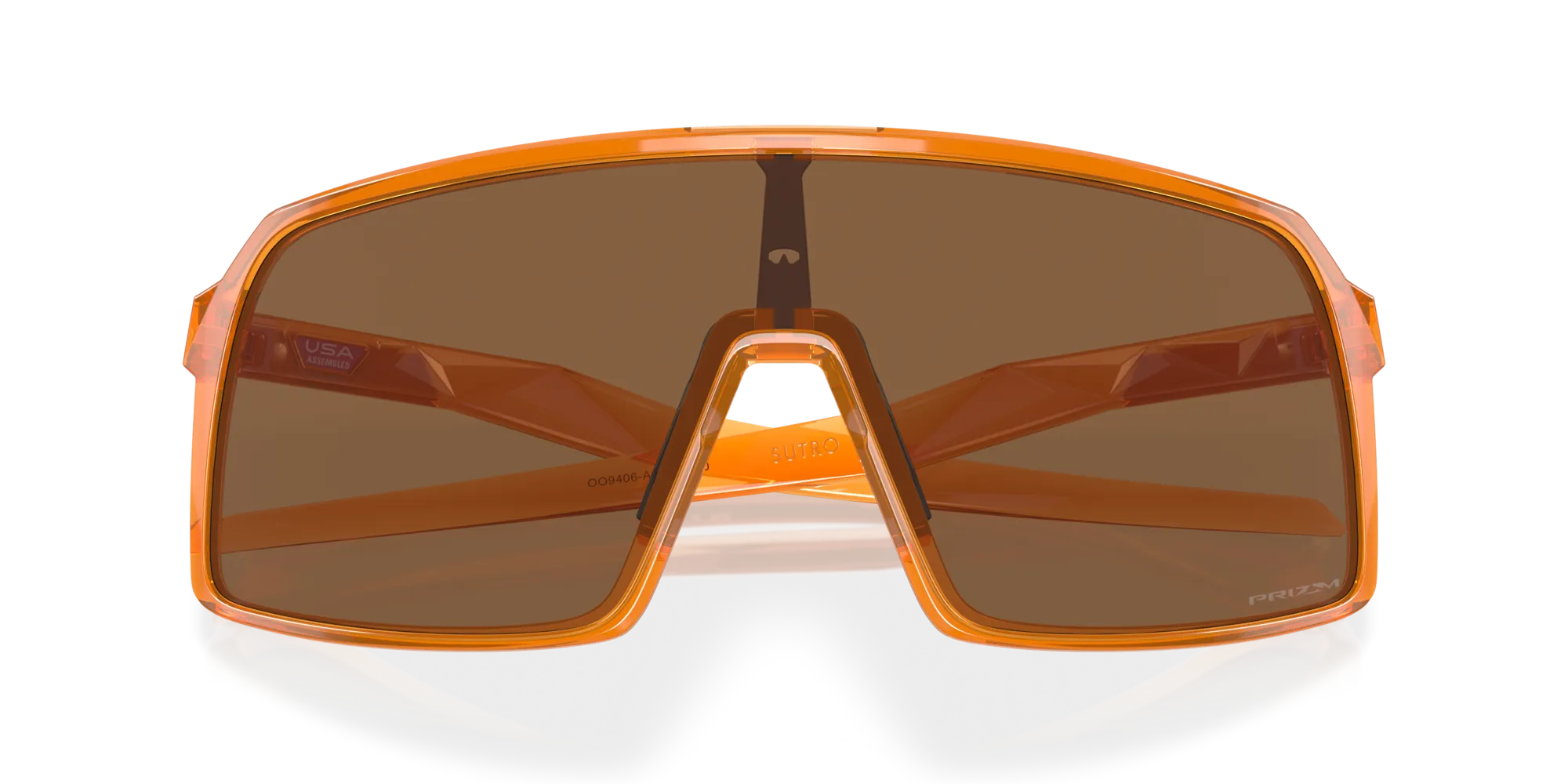 Oakley OO9406 SUTRO 9406A9 Occhiali da sole O_Matter Arancione Rame Maschera Normale Prizm - immagine 2