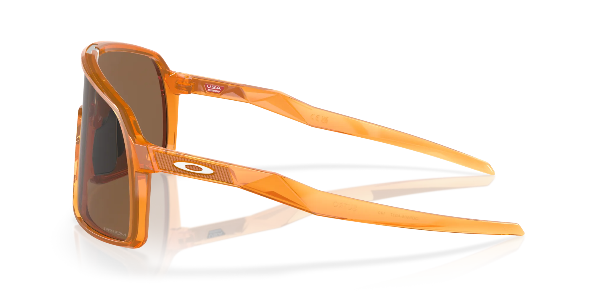 Oakley OO9406 SUTRO 9406A9 Occhiali da sole O_Matter Arancione Rame Maschera Normale Prizm - immagine 4