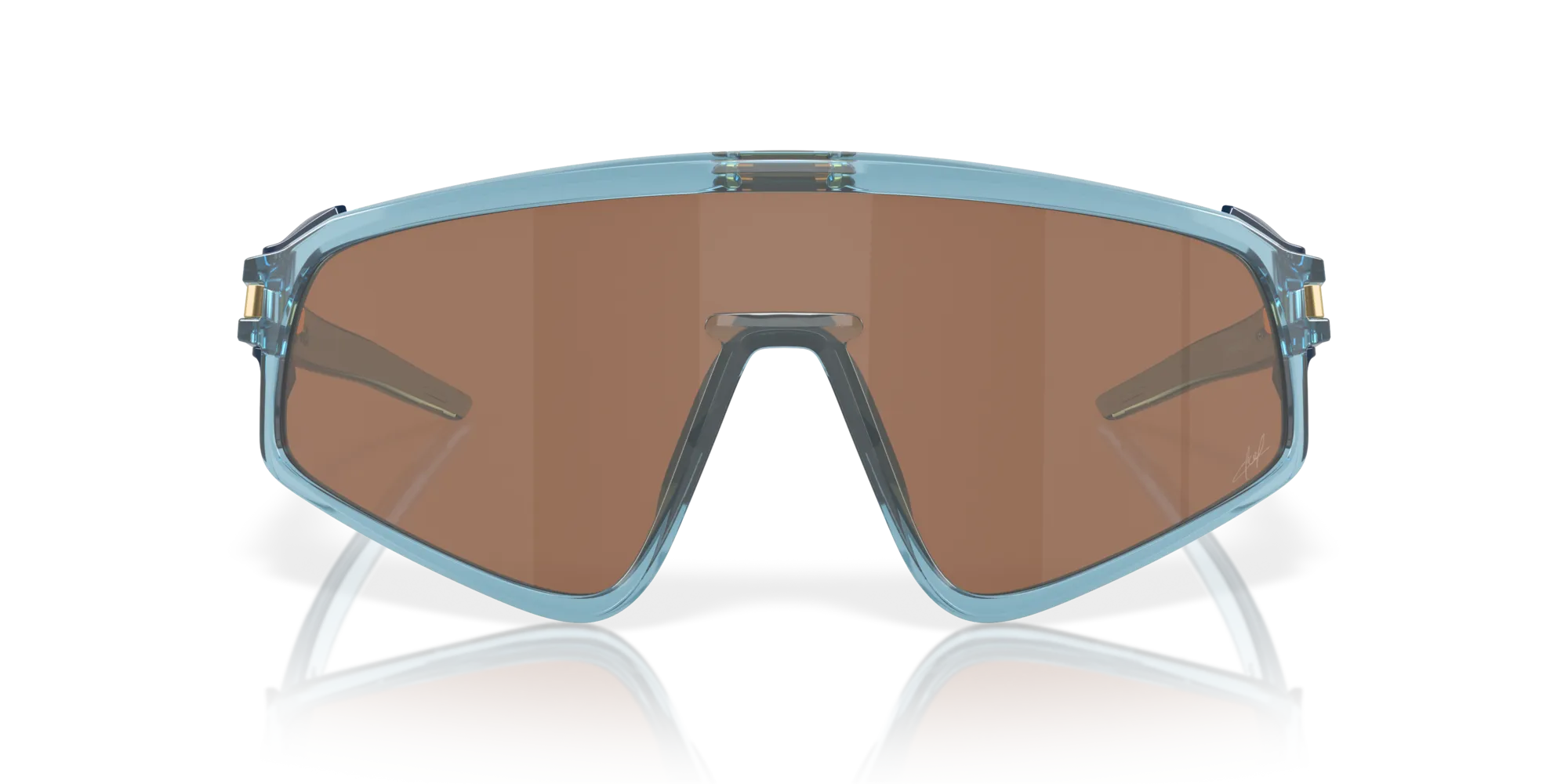 Oakley OO9404 LATCH PANEL 940408 Occhiali da sole O_Matter Grigio Marrone Maschera Normale Prizm - immagine 3