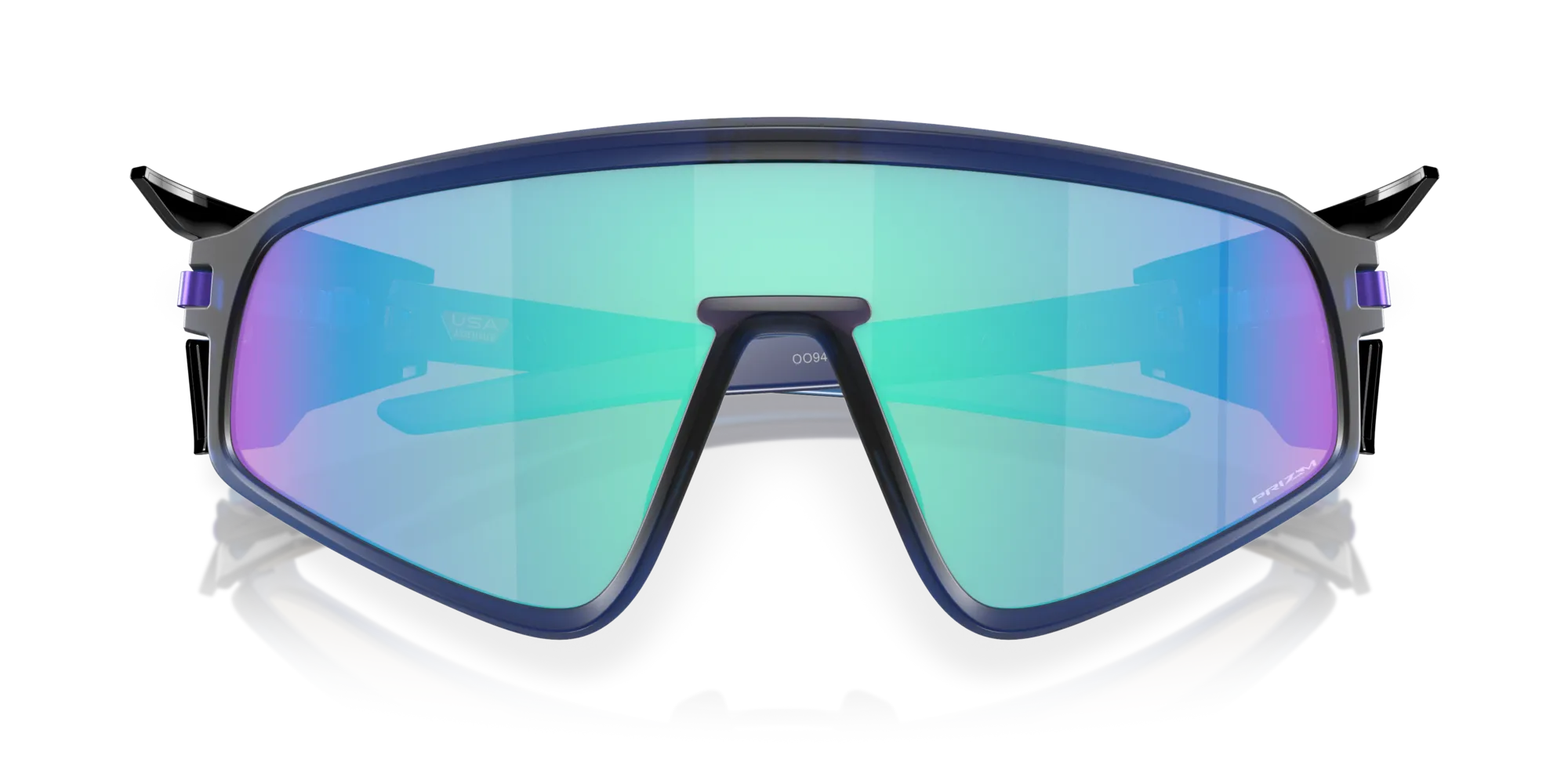 Oakley OO9404 LATCH PANEL 940406 Occhiali da sole O_Matter Blu Blu Maschera Normale Prizm - immagine 2